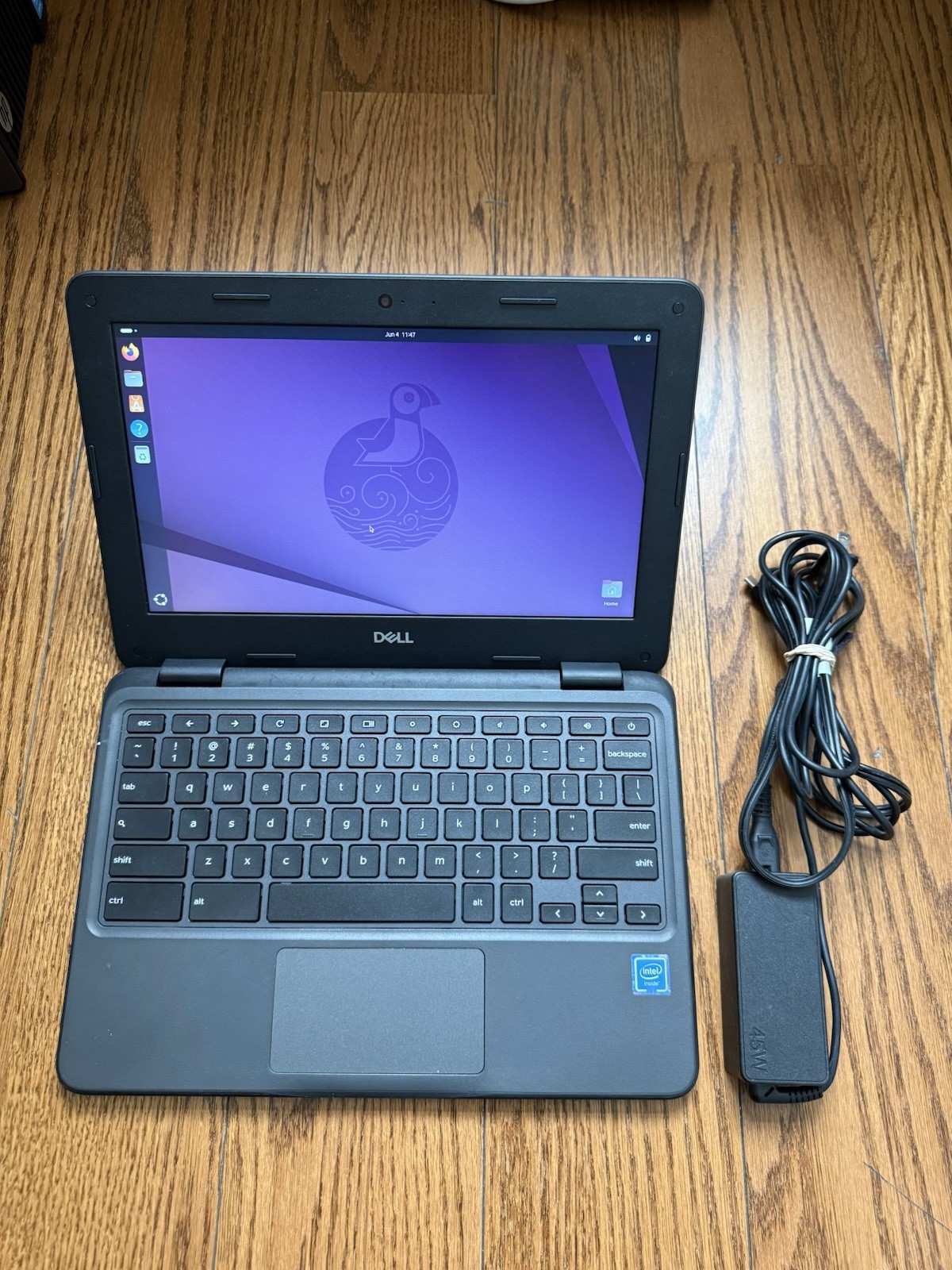 Lot Of 5pc Dell Chromebook 3100/Linux Pre-installed/Ubuntu/Charger Included