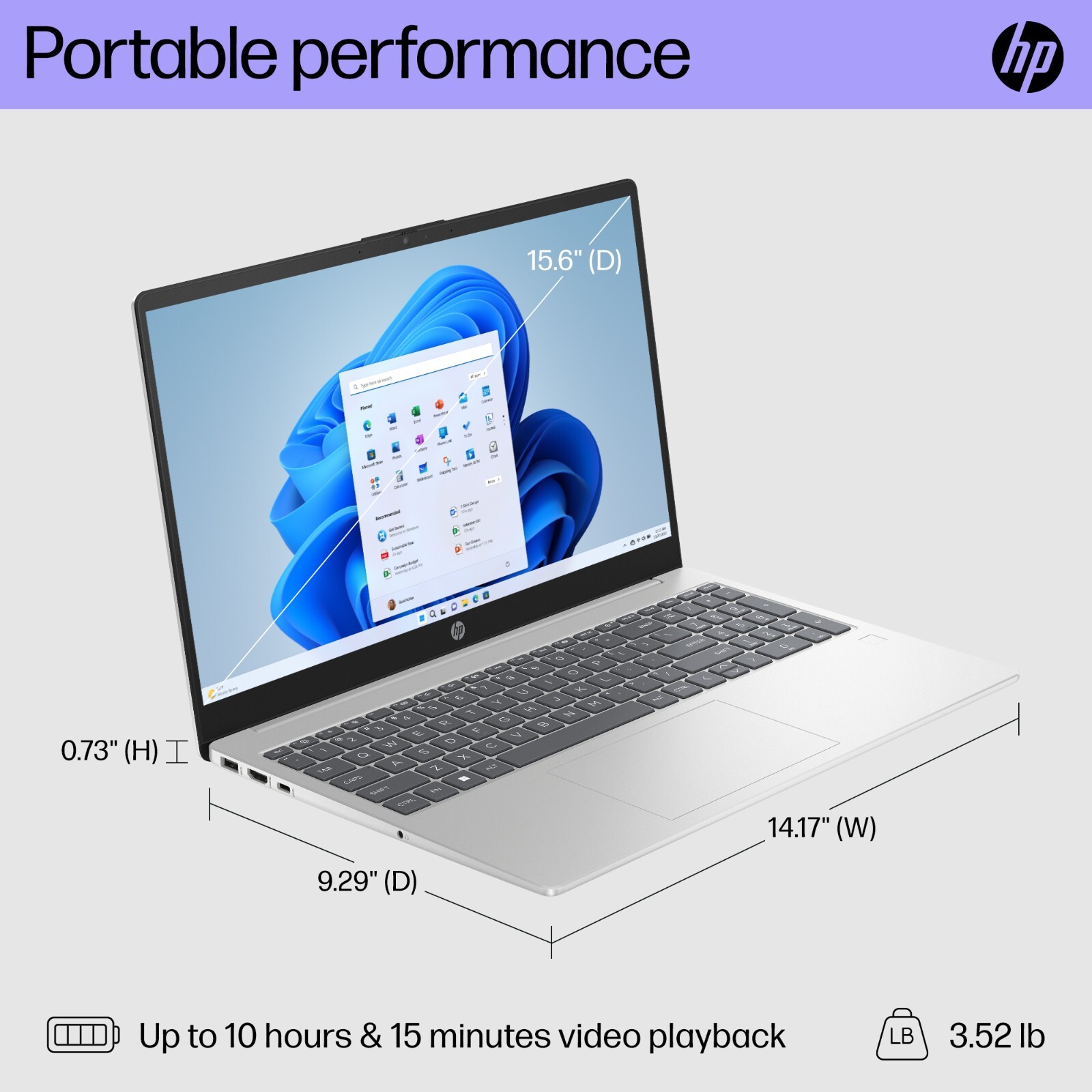 2026 HP Laptop Computer 15.6″ FHD 8-Core Intel i3 Upto 32GB RAM 2TB SSD Win11Pro