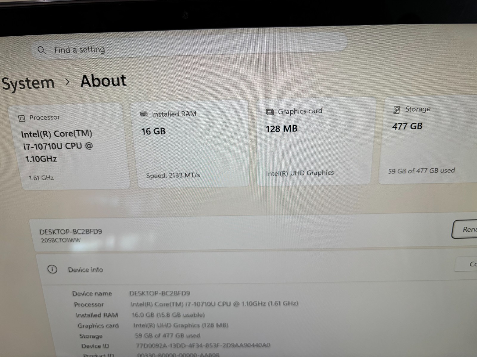 Lenovo ThinkPad X1 Yoga Gen 4 i7-10710U 16GB 512GB SSD Touch Win 11 Stylus 2N1