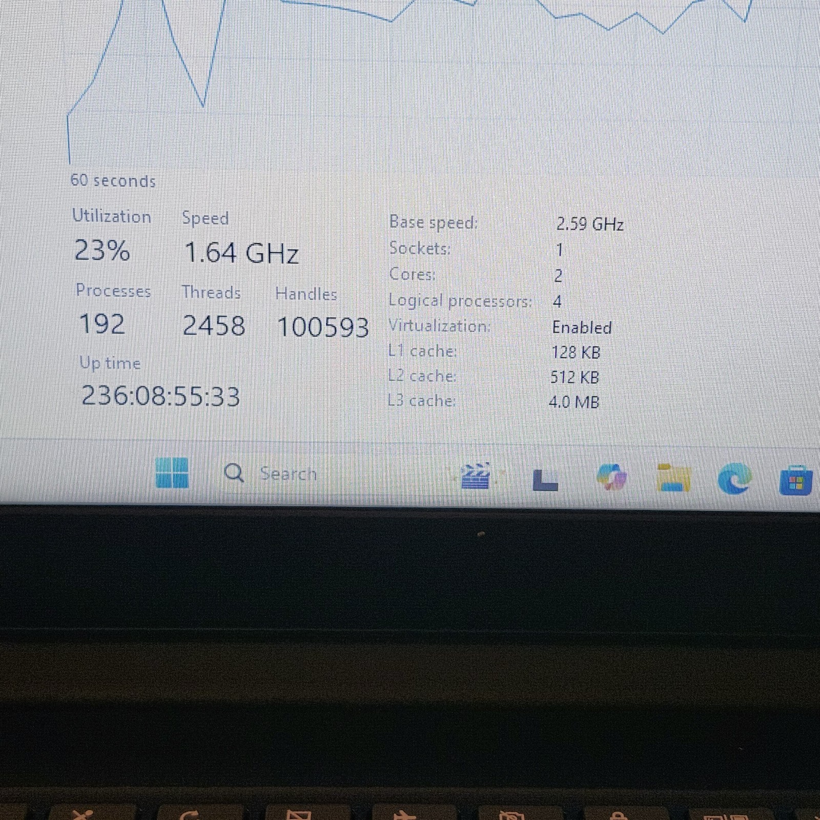 Lenovo IdeaPad 15IML05 15.6″ i3-10110U 2.1GHz 8GB RAM 256GB SSD Intel UHD