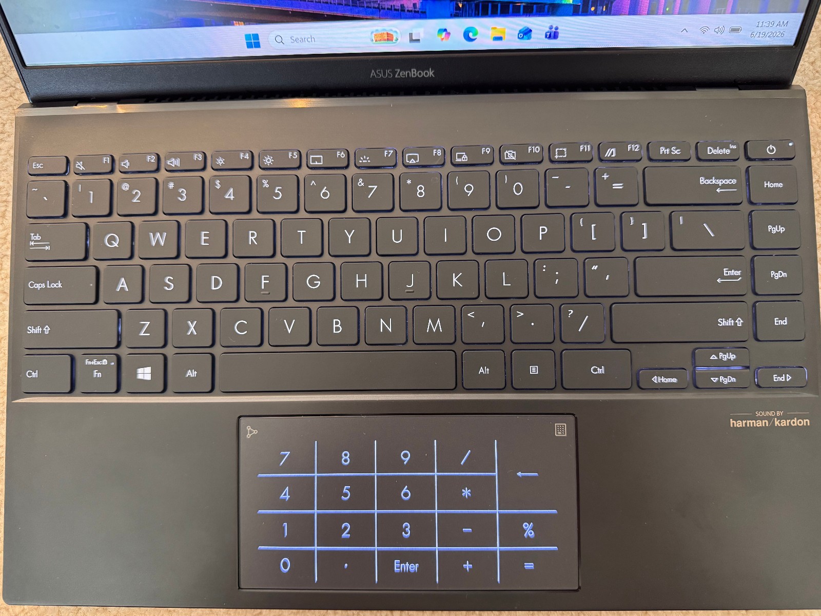 ASUS ZENBOOK 14 UM425Q 14″ 1TBSSD/8GBRAM AMD RYZEN 5 5600H WIN11HOME EXCELLENT!