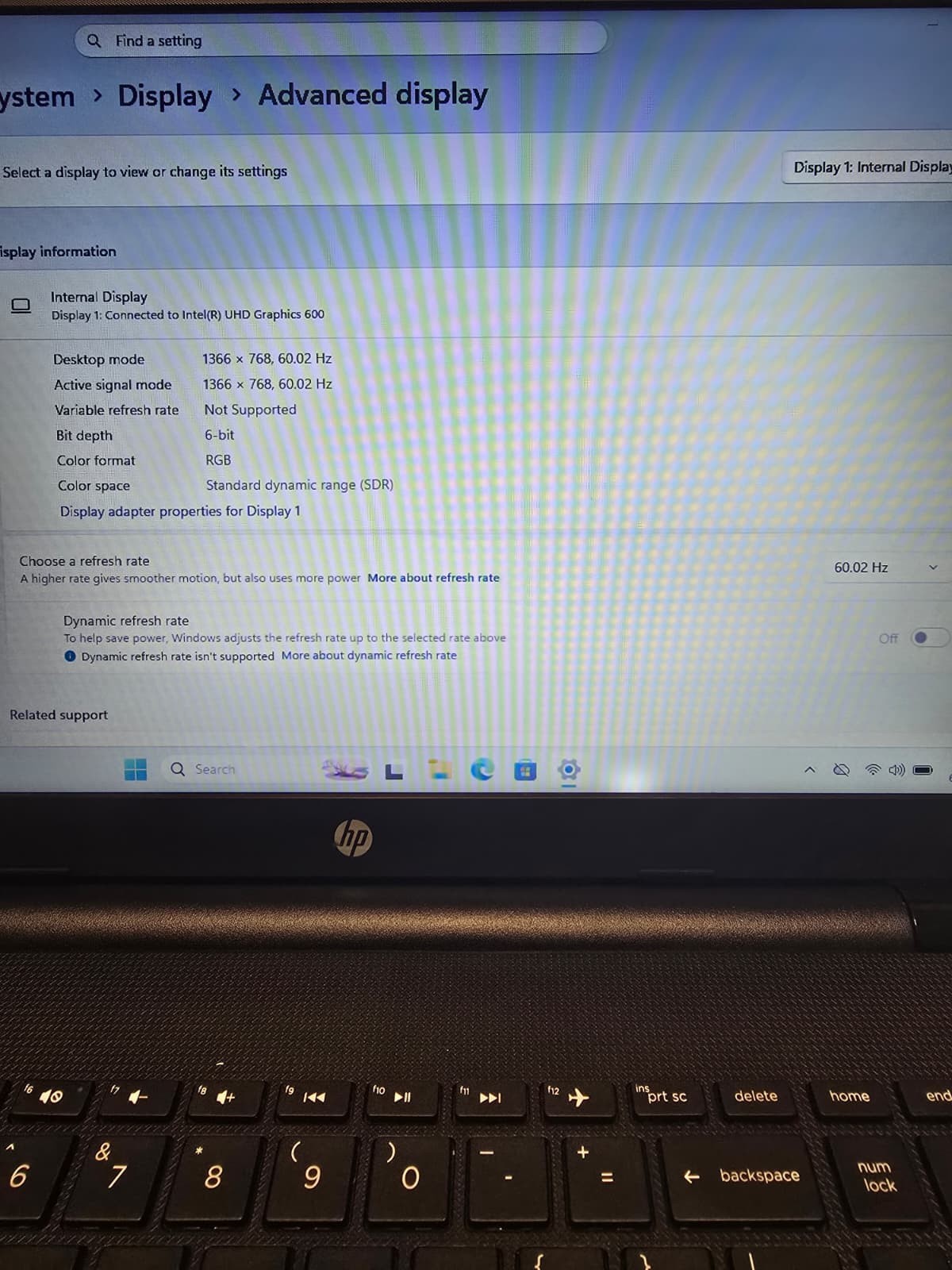 HP Laptop 15-BS2 | Celeron N4000 8GB RAM 256GB SSD | Windows 11 DVDRW
