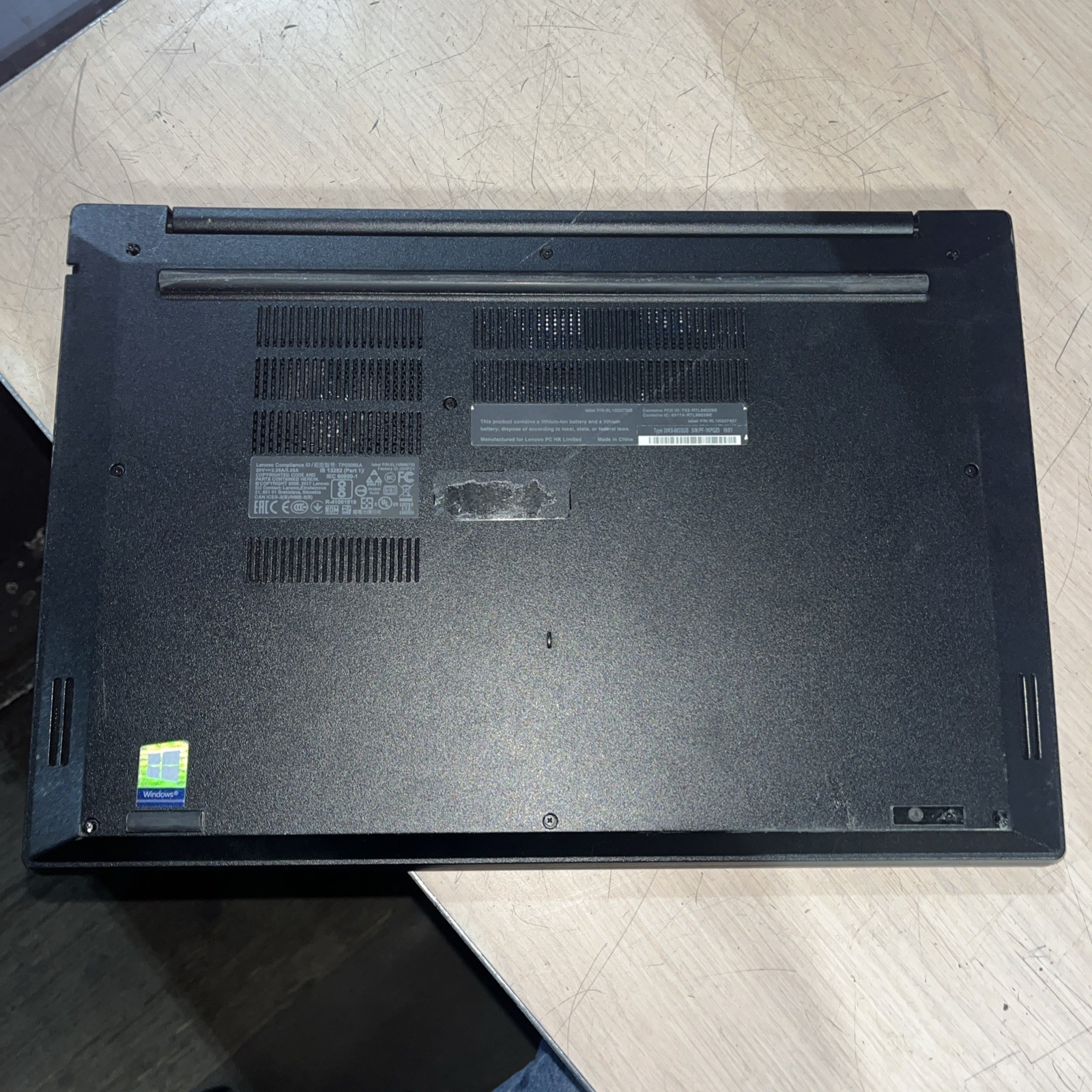 LENOVO THINKPAD E580 INTEL CORE I5 8TH GEN 8 GB RAM NO HD