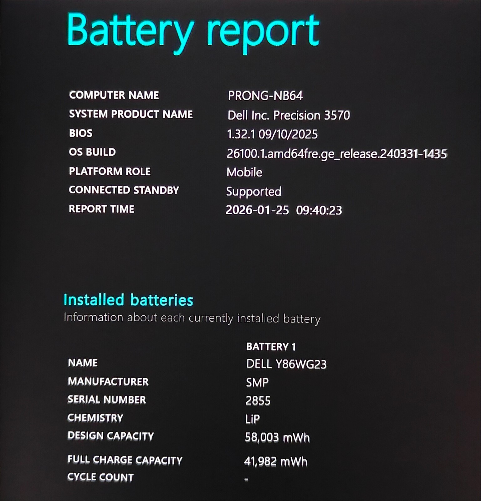 Dell Precision 3570 i7-1255U 16GB RAM 512GB SSD 4GB GPU – Batteria Buona – Ottim
