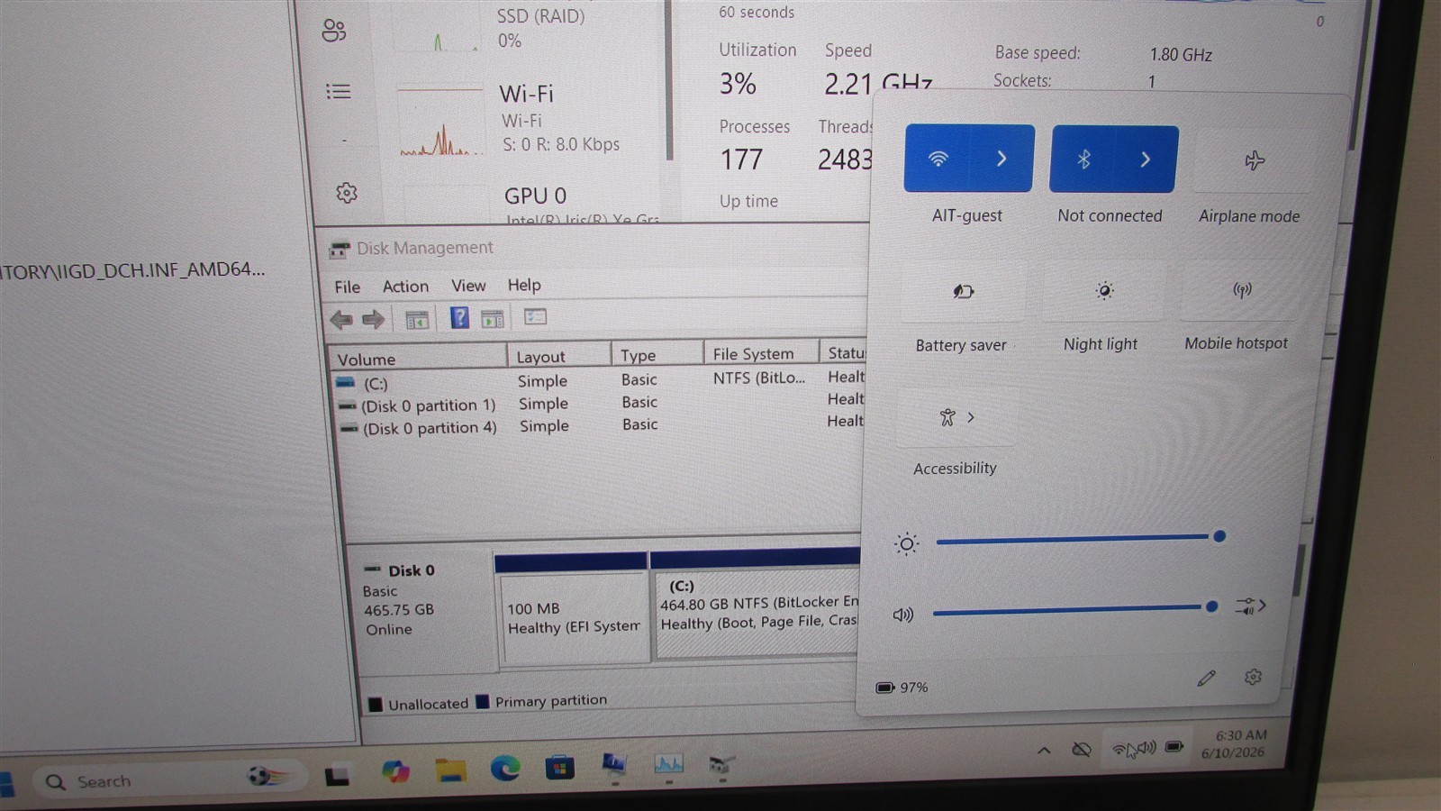 Dell Latitude 5520 i7-1185G7 3.0GHz 16GB RAM 500GB NVME 15.6″ W11 Pro COSM WEAR