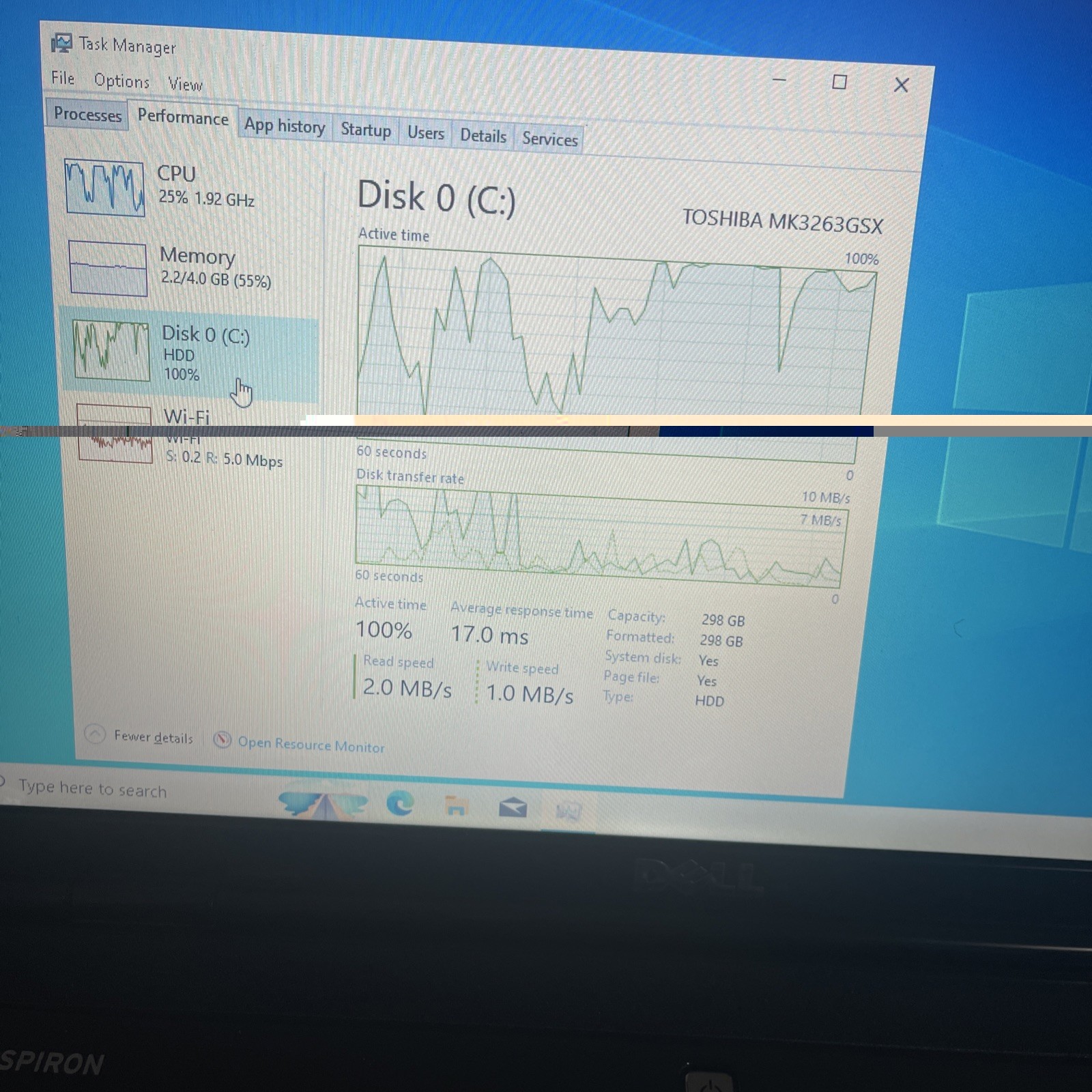 Dell Inspiron 1545 Intel Pentium Dual-Core T4200 2GHz 4GB Ram 300GB HD W10 Parts