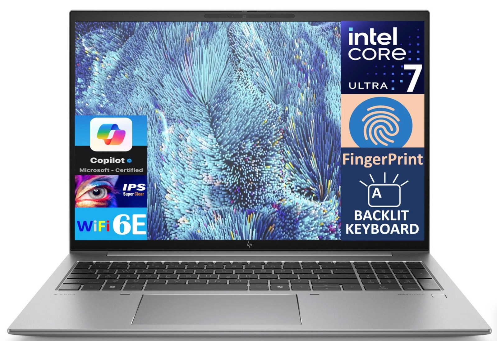 HP ZBook Firefly 16 G11 16″ Laptop – Ultra 7 155U, 32GB, 512GB SSD, WUXGA, W11P