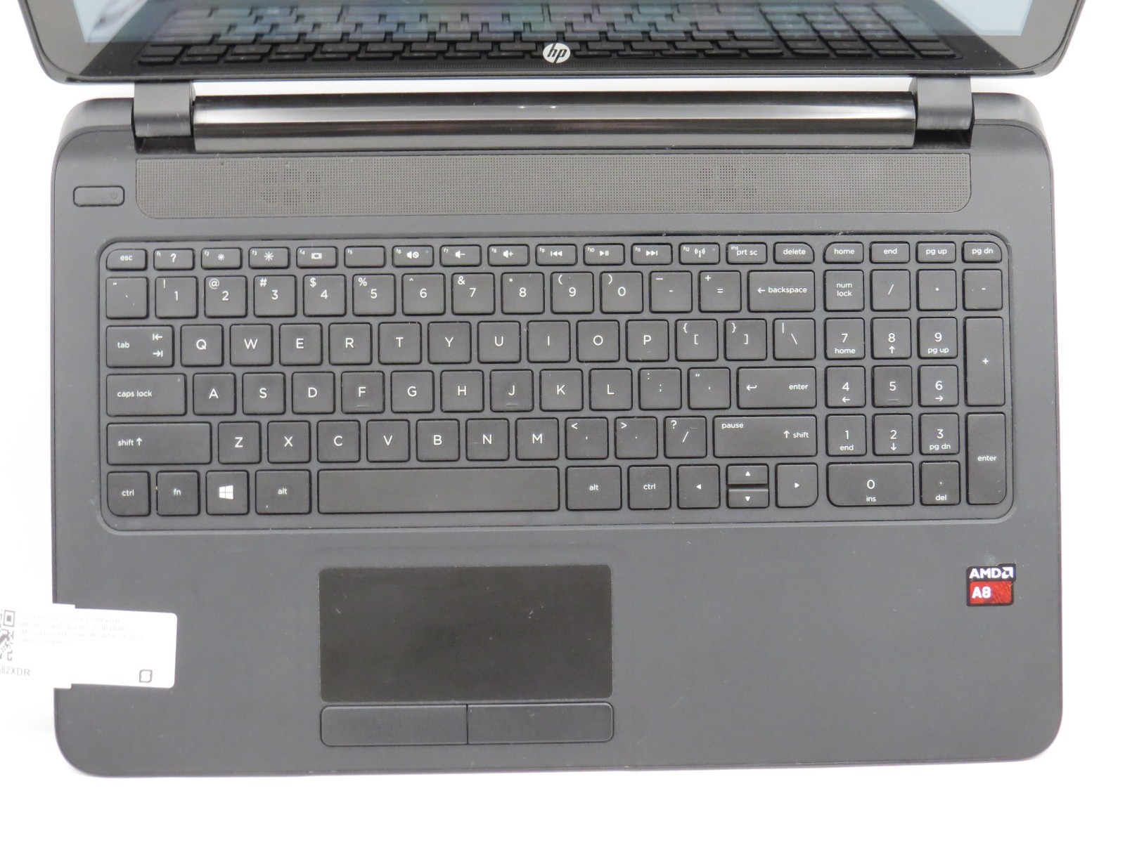 HP 15-f100dx | AMD A8-6410 @ 2GHz | 6GB DDR3 | 256GB SSD | 15″ | No OS
