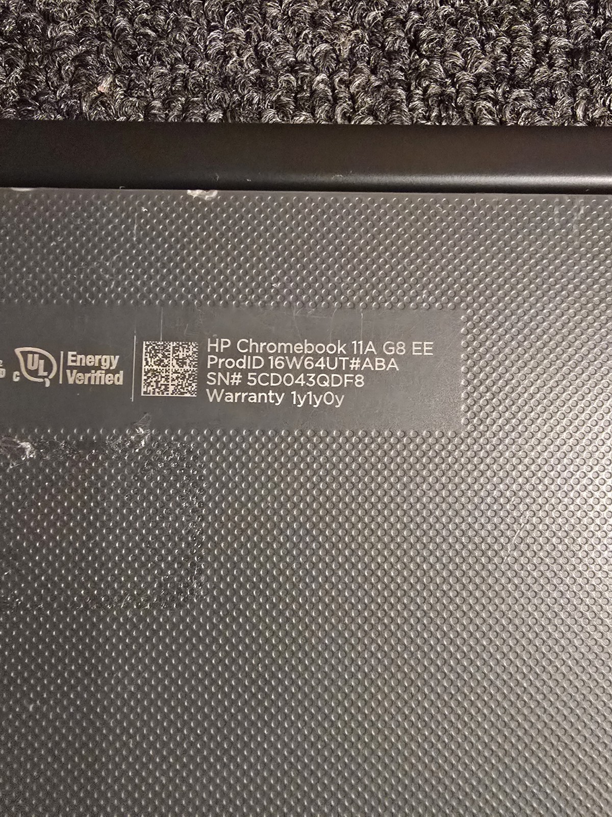 HP- Chromebook 11A G8 11.6″ (32GB eMMC, AMD A4-9120C, 4GB) Laptop ***