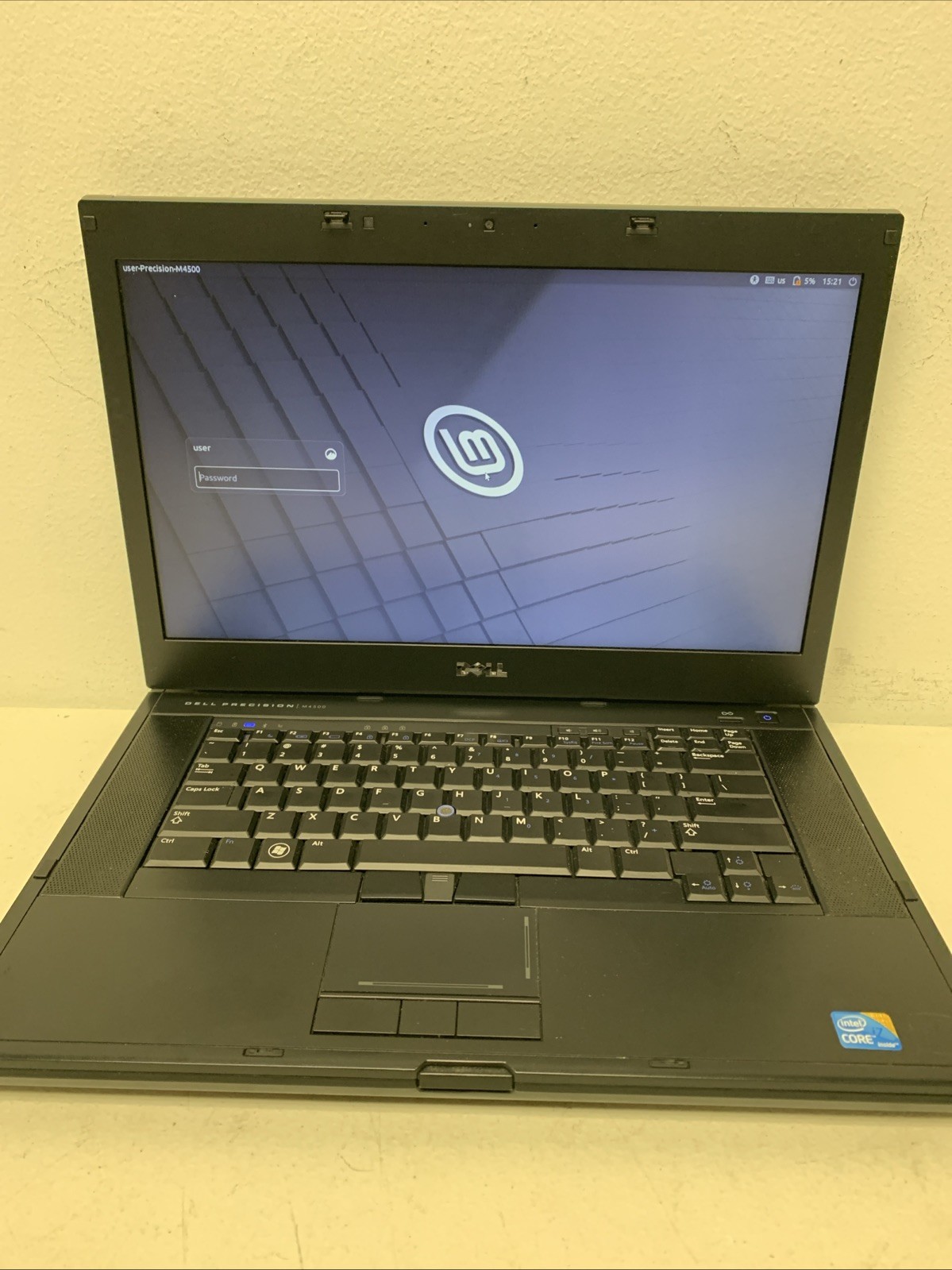 DELL PRECISION M4500 i7-Q740, 8GB RAM,256 GB SSD LINUX MINT