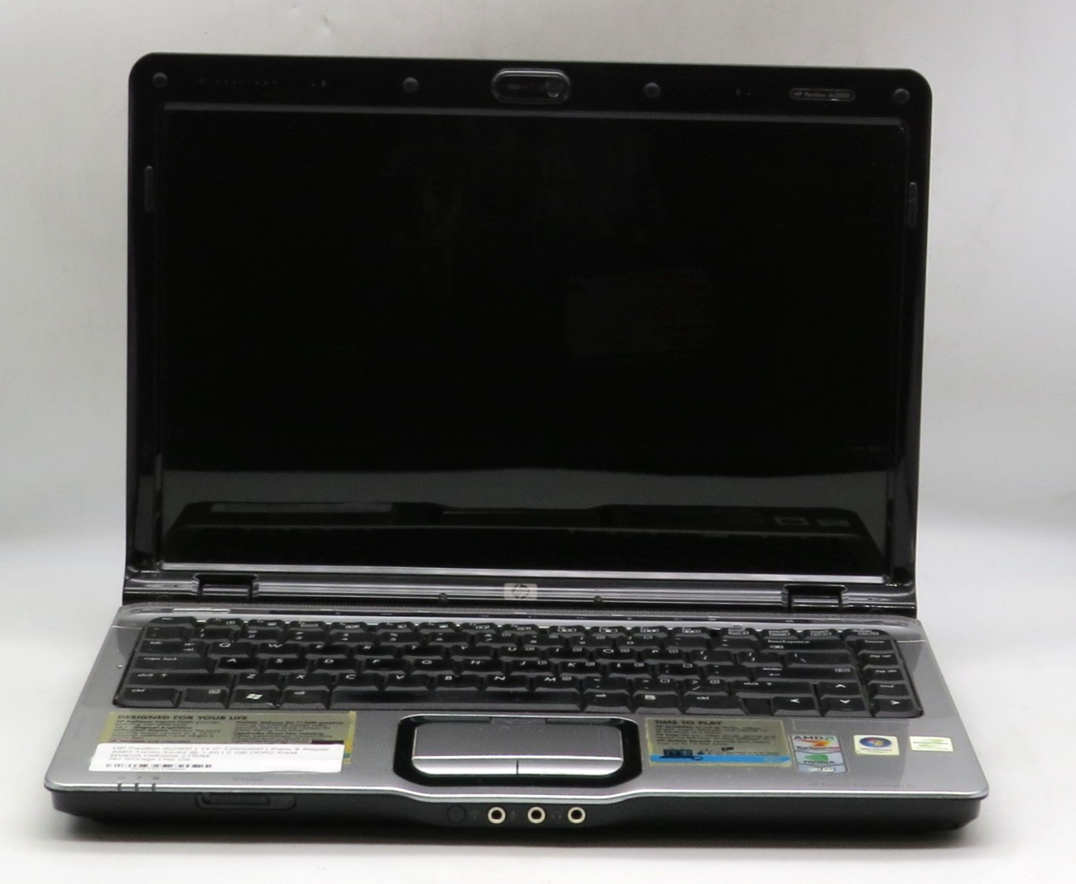 HP Pavilion dv2500 _ AMD Turion X2-64 _ 2GB DDR2 _ No SSD / OS *PARTS
