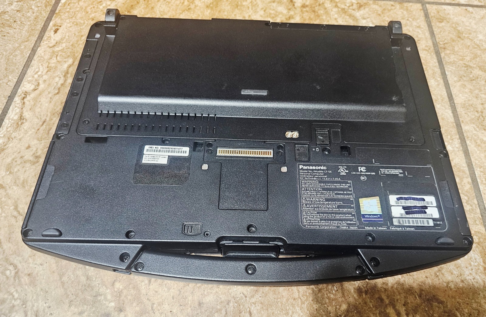 Panasonic Tough CF-54 mk3 Core i5-32GB RAM/Touch✔️2TB SSD✔️WIN10P64✔️GPS/DB9/CAM