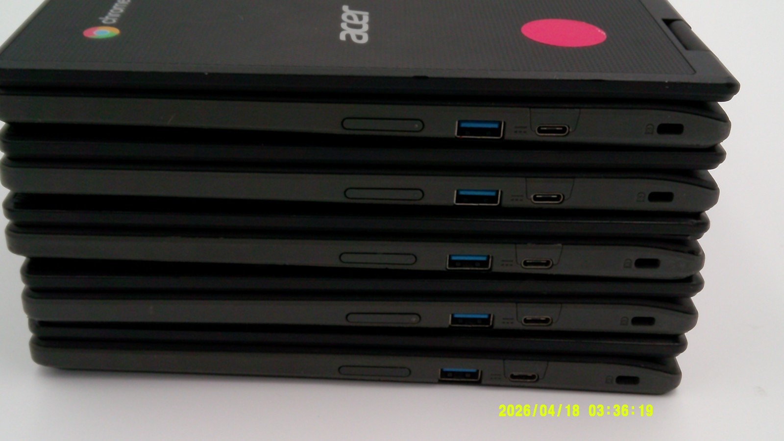 Lot of 5 Acer Chromebook R721T-A692 11.6″ Touchscreen Laptops – FOR PARTS / REPA