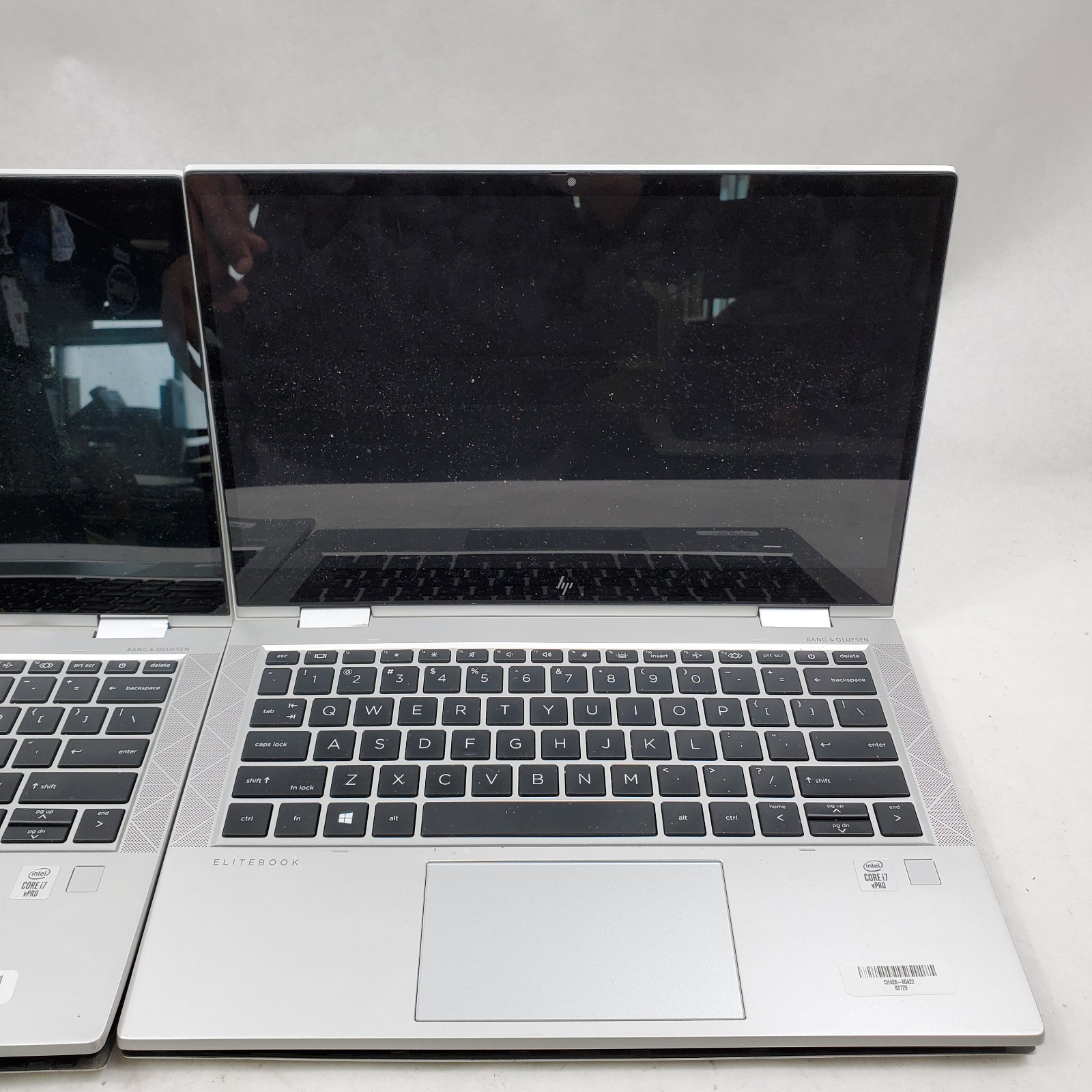 LOT OF 2 HP EliteBook x360 830 G7 Intel Core i7-10610U 8GB RAM NO SSD *READ