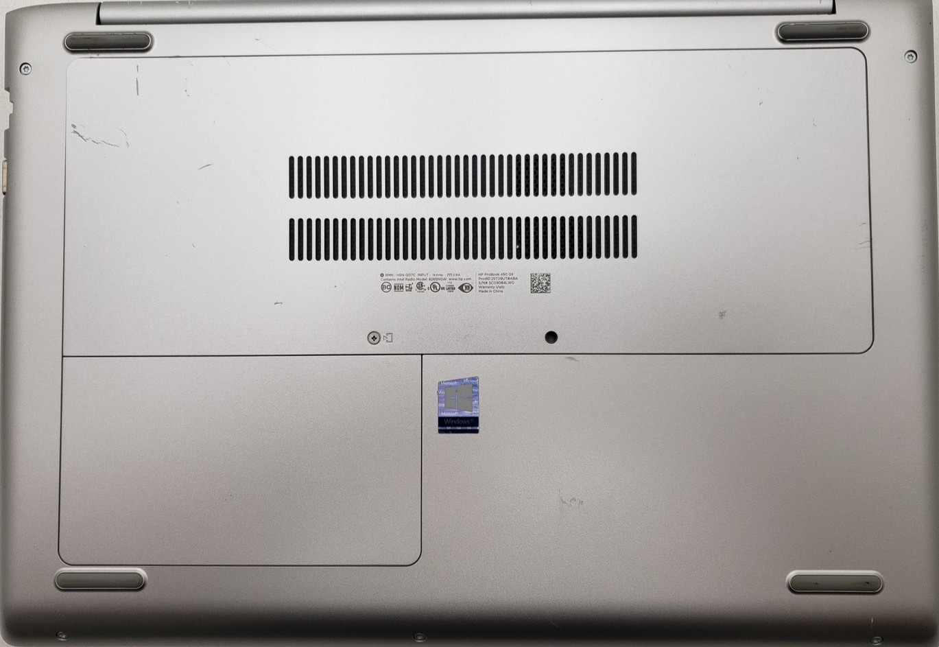 HP ProBook 450 G5 Laptop Intel Core i5-8250U 8GB RAM 128GB SSD 15.6″ Win 11 Pro.