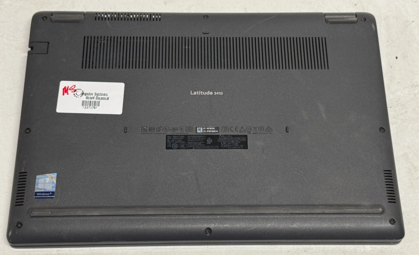 Dell Latitude 3410 14″ (i5-10210u 1.60GHz – 8GB RAM – 256GB SSD – Win11Home)