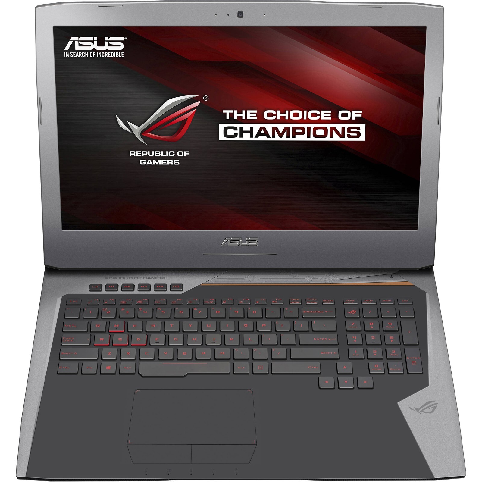 ASUS G752 17.3in Gaming Laptop i7 3.6Gh 32GB 1TB SSD Backlit DVD GTX 1070 WIN 11
