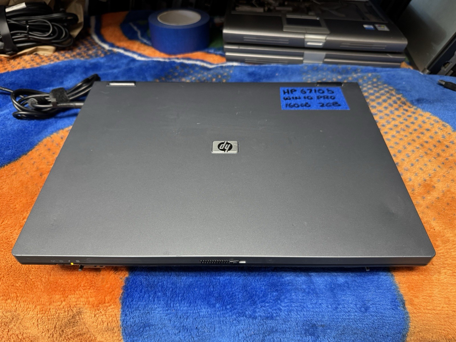 HP 6710b 15.4”, Win10pro, Intel C2D 2.20, 150 GB, 2.5 GB, DVD-RW, Wifi, #003
