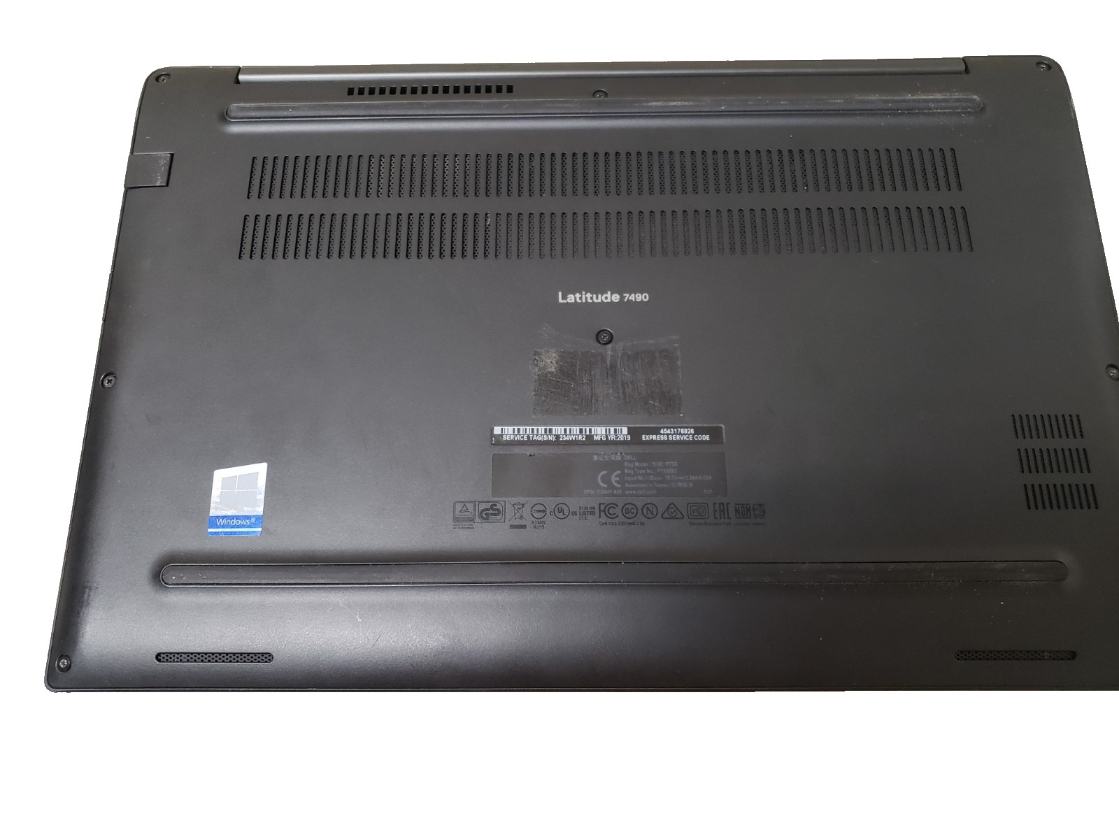 DELL LATITUDE 7490 Laptop i7 8650u 1.9GHz 512GB NVME 12Gb UHD Graphics 620 win11