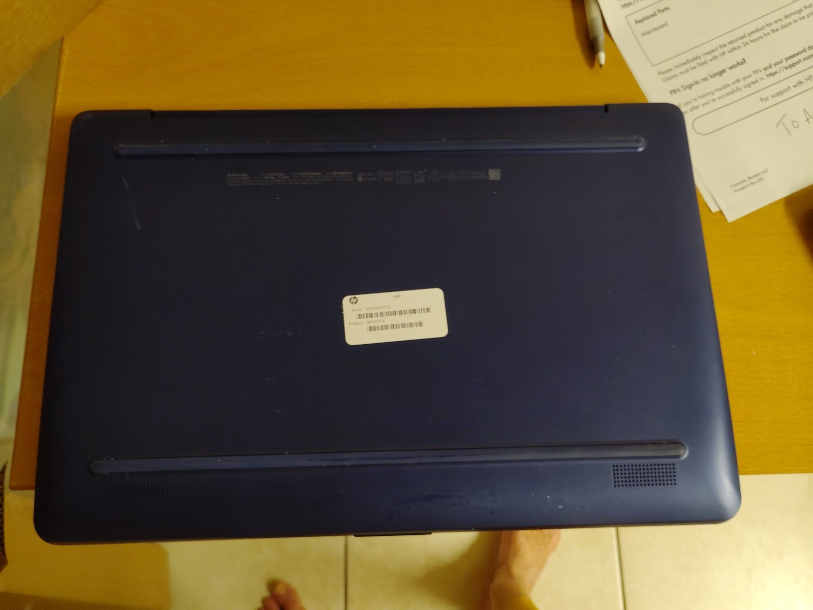 HP 14″ PC Laptop, Intel Celeron N4000, 4gb ram, 64gb HD, Windows 10s – Blue