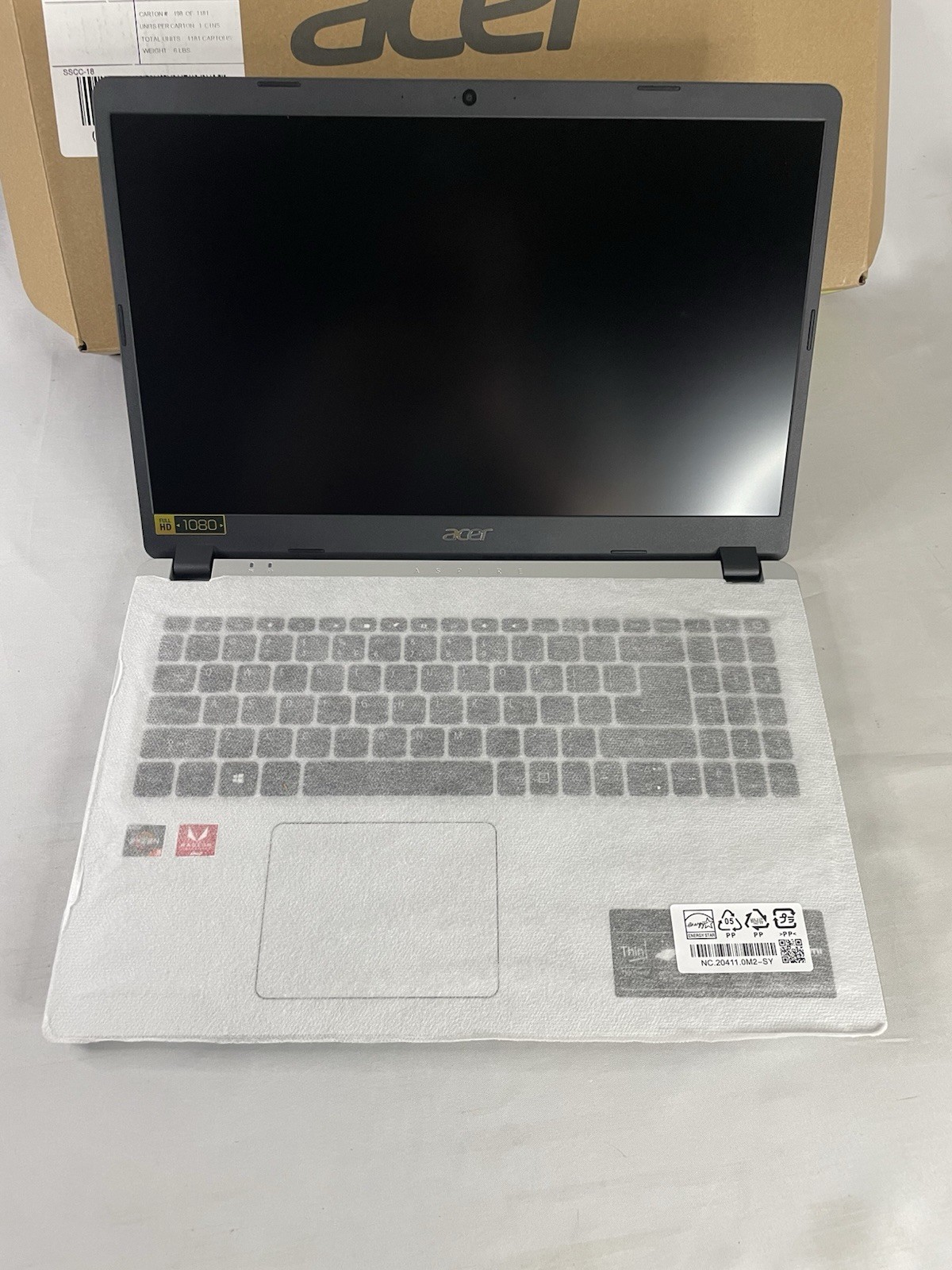 NEW In Box Acer Aspire 5 A515-43-R19L SlLM 15.6″ Ryzen 3 3200U 4GB 128GB Win10S