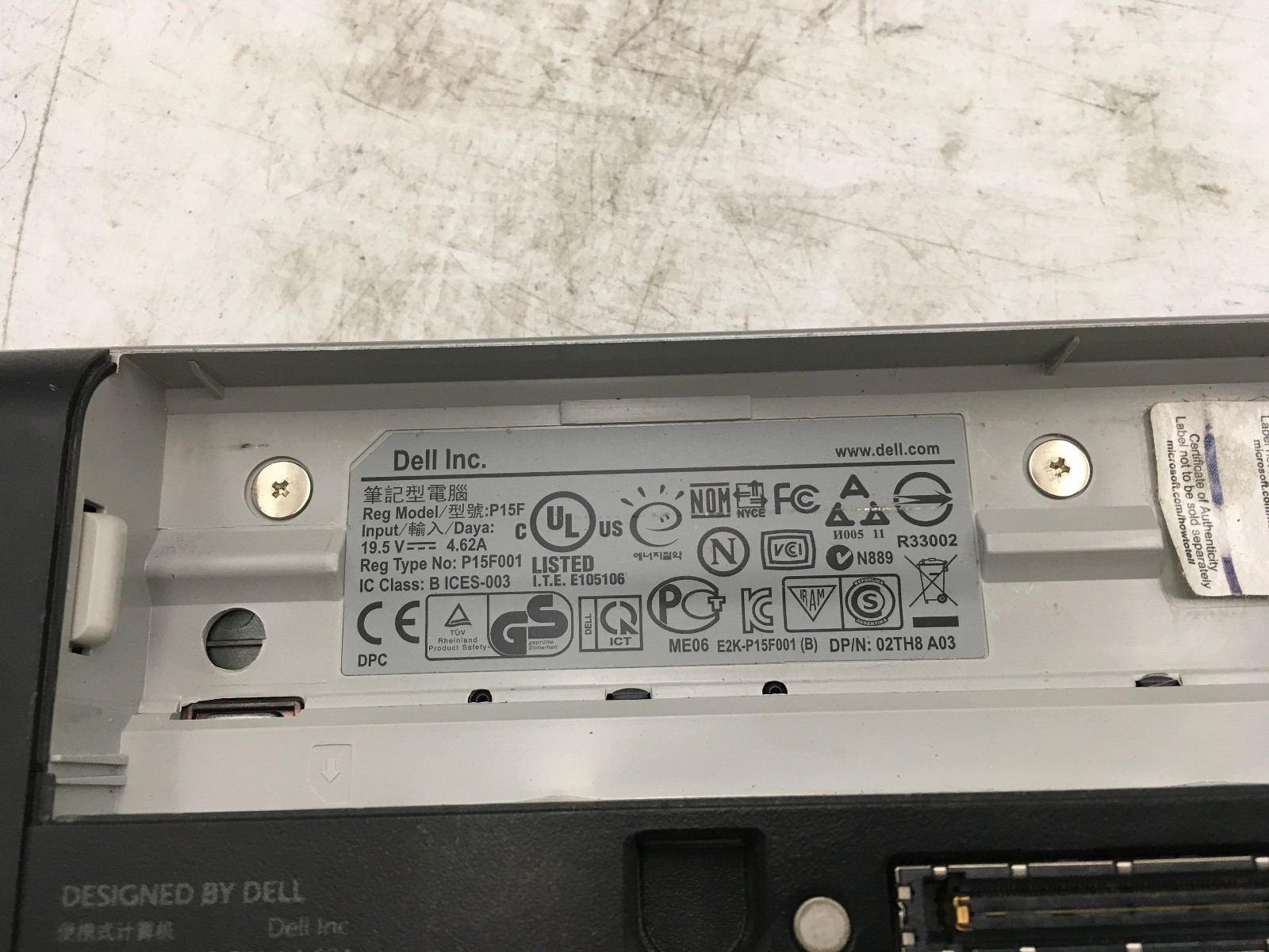 DELL LATITUDE E5520 – FOR PARTS/REPAIR – INTEL I5 2ND GEN – NO RAM -READ DESC-BB