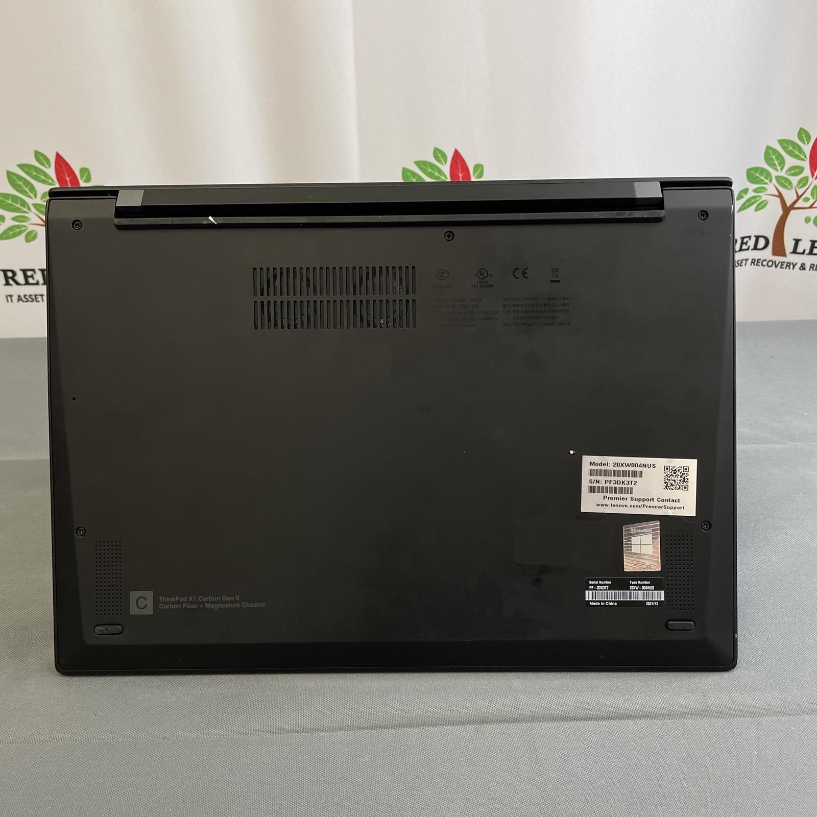 Lenovo ThinkPad X1 Carbon Gen 9, Core i7-1185G7, 16GB, 512GB NVMe | #1475 (READ)