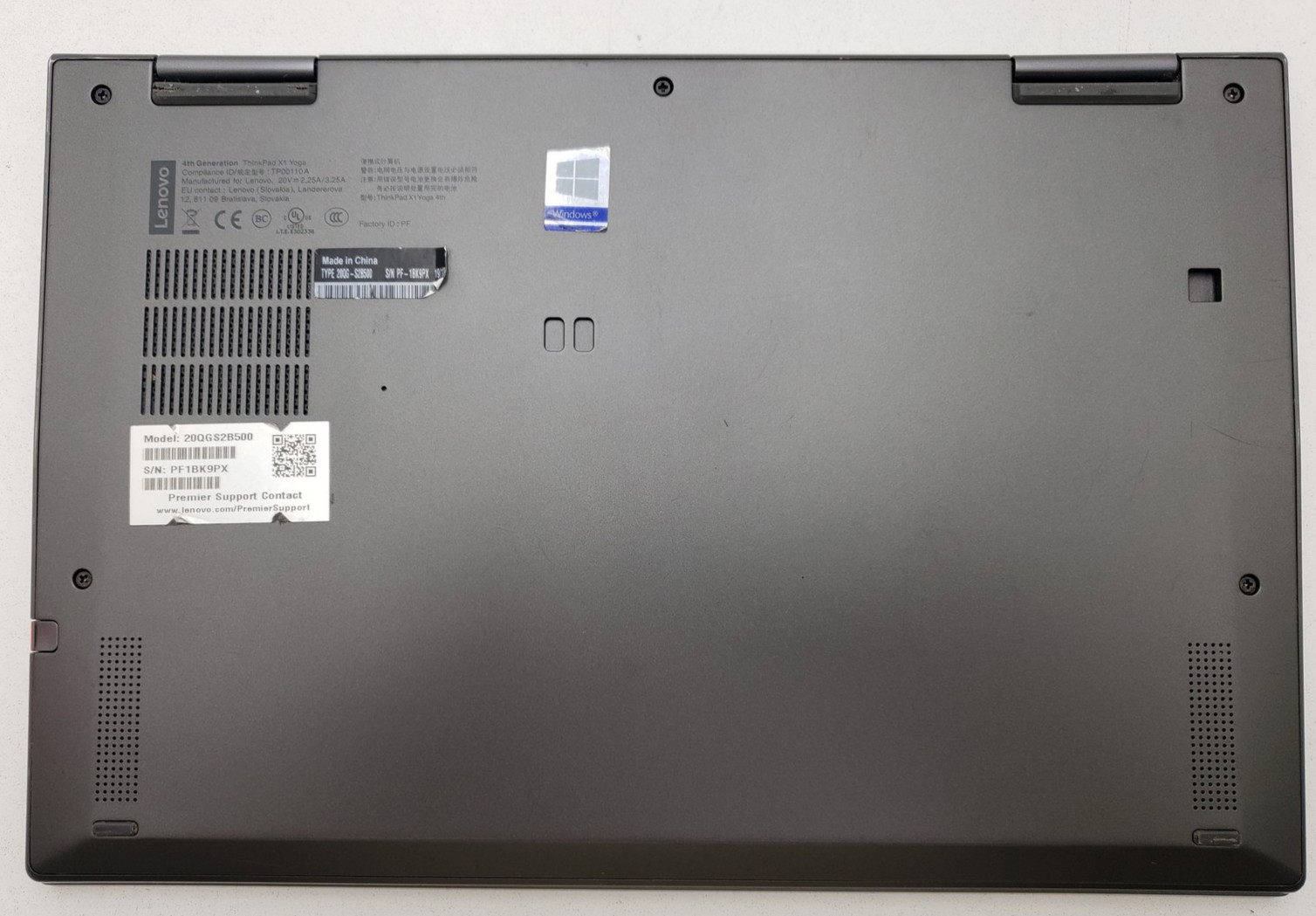 Lenovo ThinkPad X1 Yoga Gen 4th Laptop i7-8th 16GB 256GB SSD, W/ Pen Win 11 Pro