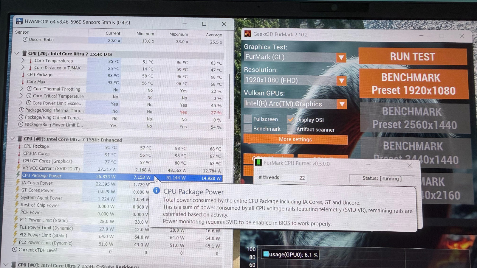 LG Gram 15Z90S 15.6″ FHD Touch Ultra 7 Processor 155H 16GB 512GB SSD Windows 11