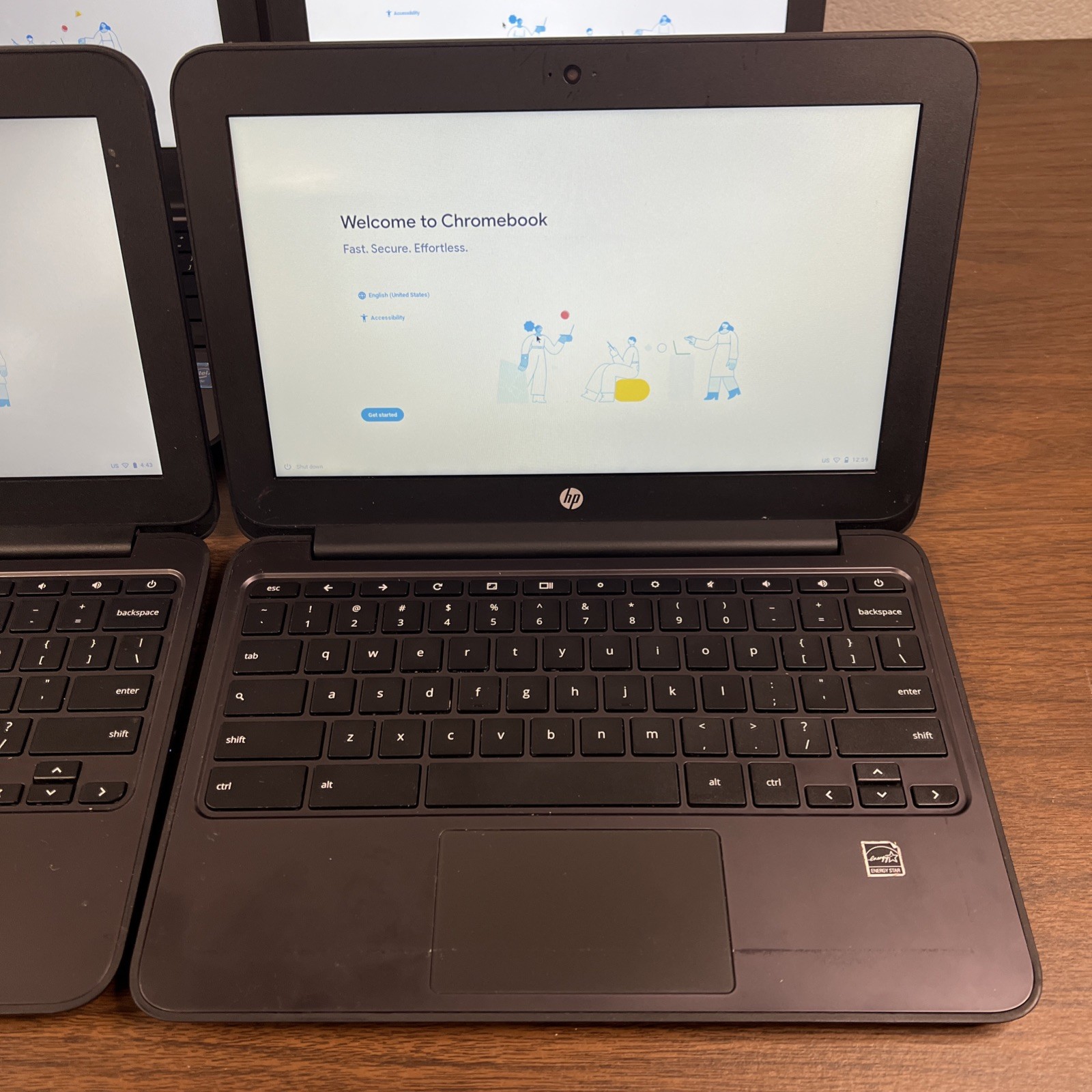 HP Chromebook 11 G4 11.6″ (N2840 – 4GB RAM – 16GB Storage) – Lot of 4