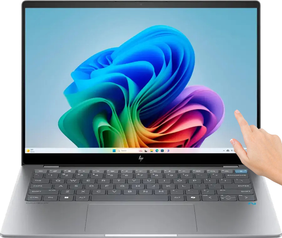 HP OmniBook 14″ 2.2K Touch Snapdragon X Elite 16GB RAM 1TB SSD Windows 11