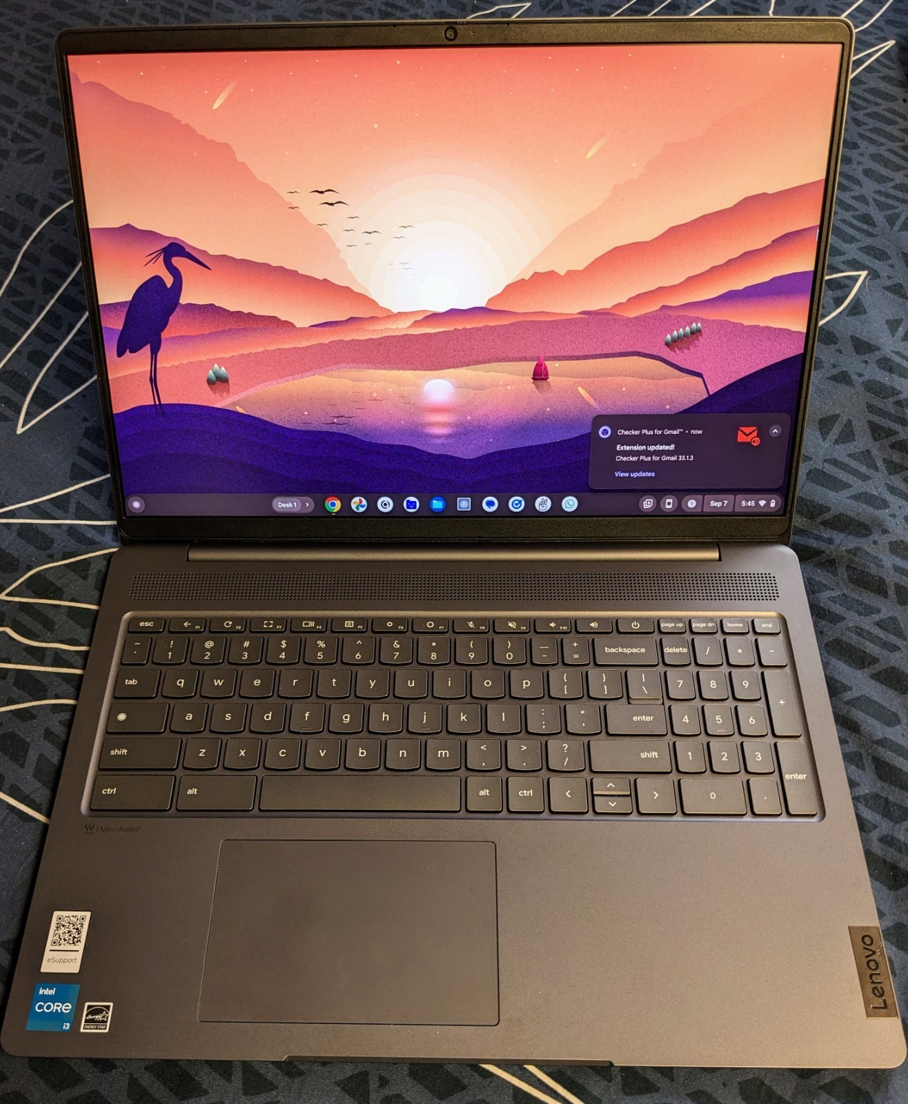 Lenovo Ideapad Gaming Chromebook Laptop, 16.0″ WQXGA 2.5K IPS, Intel Core i3