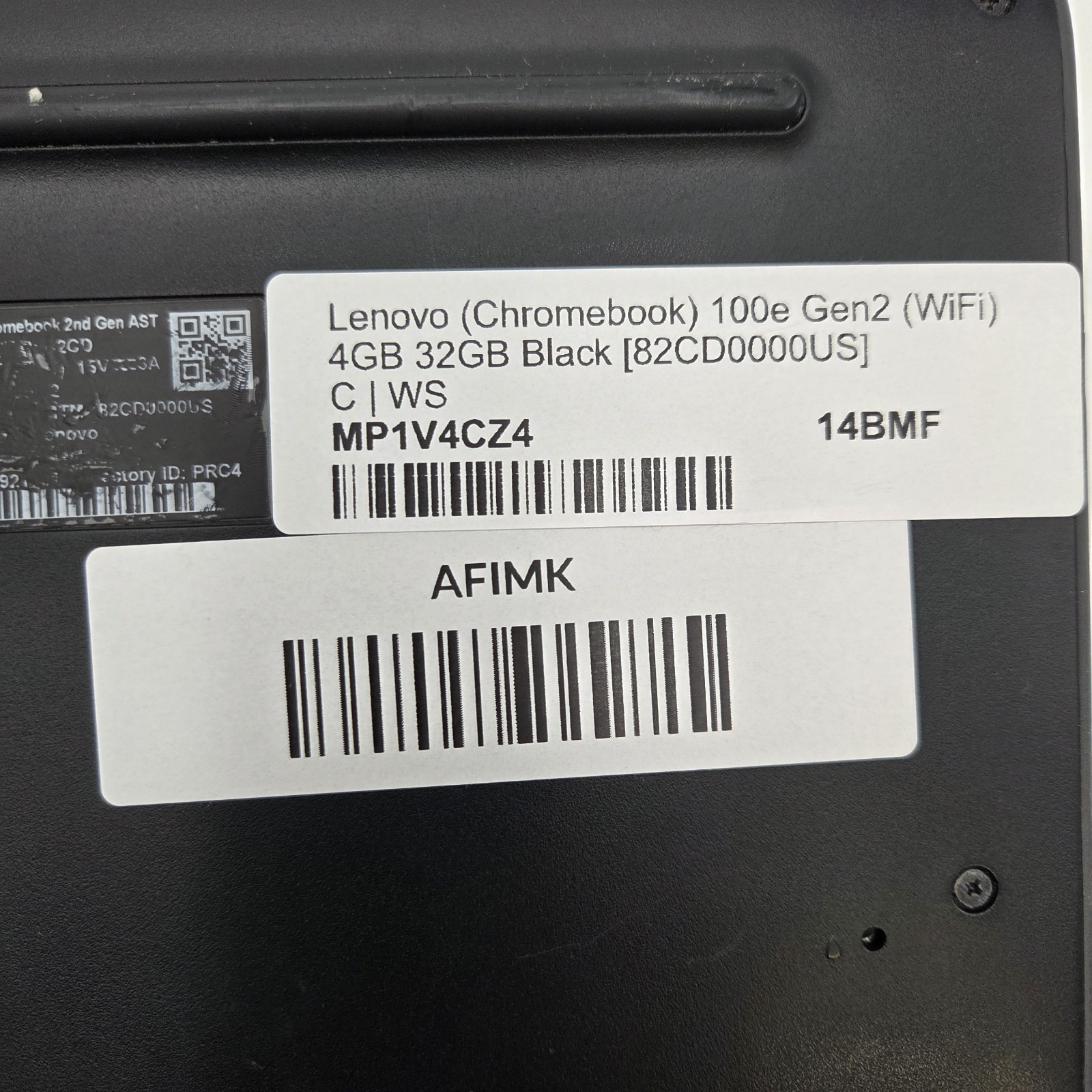 Lenovo Chromebook Laptop 100e Gen2, 32GB, 11.6″, 82CD0000US, MP1V4CZ