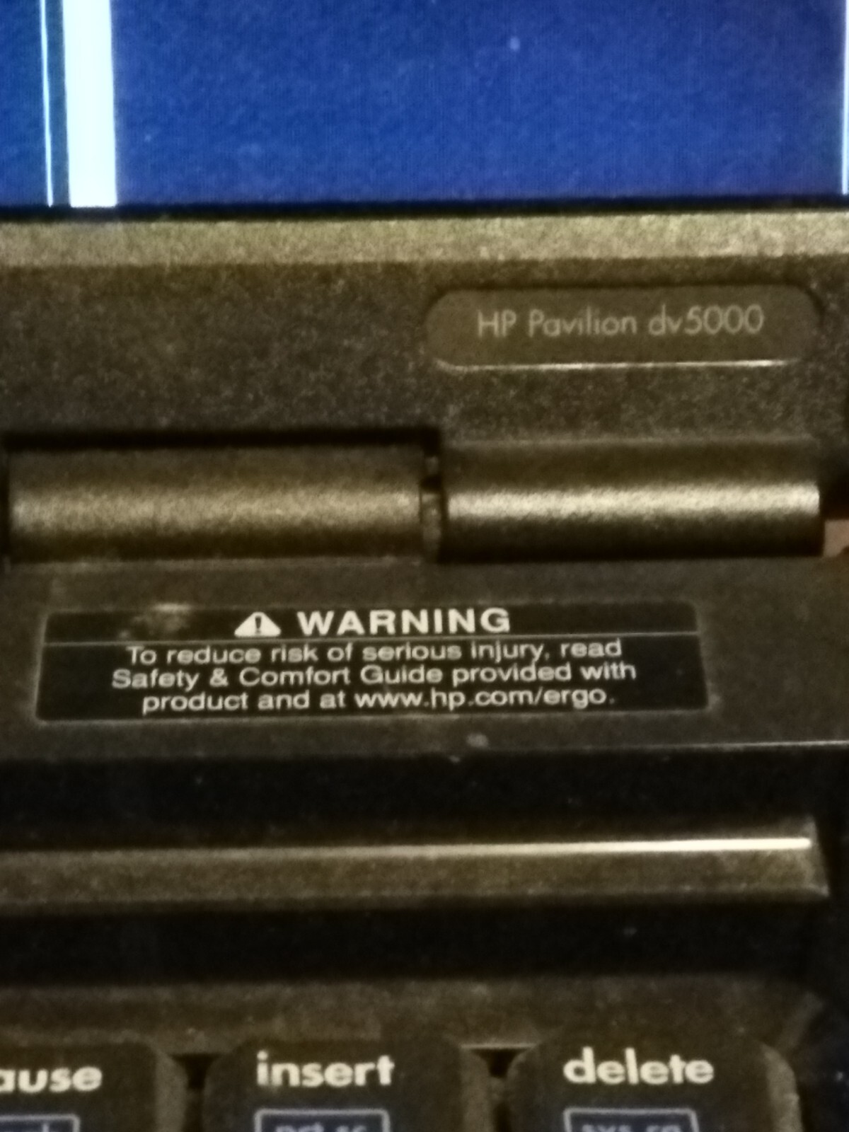 HP Pavilion dv5000 Intel Celeron 1.46 ghz 2gig ran for parts/not working