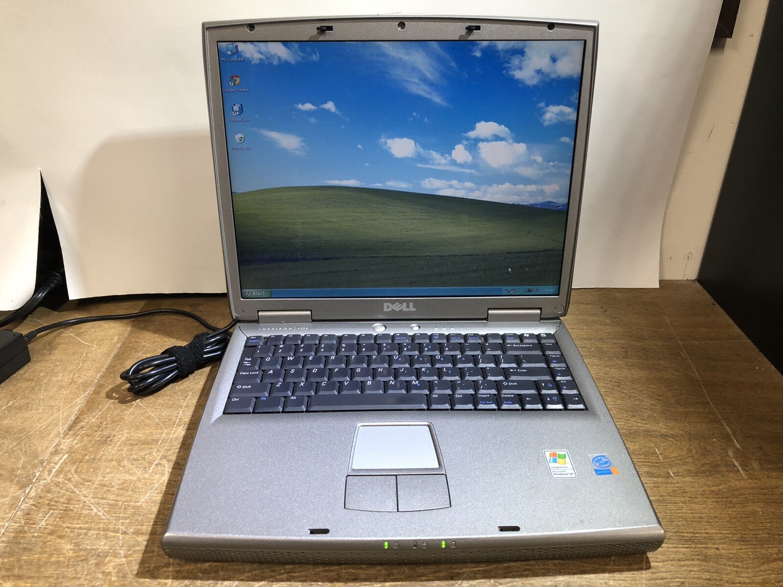 VINTAGE DELL INSPIRON 1150 XP PRO P4 LAPTOP