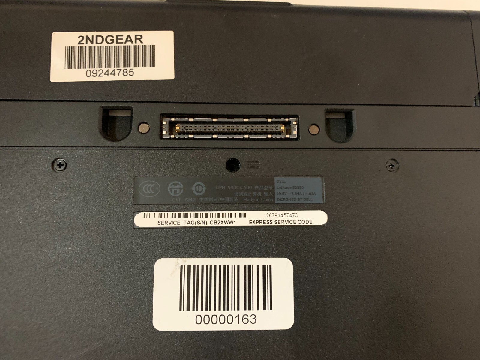 DELL LATITUDE E5530 CI5 (3GEN) 8GB RAM 300GB HDD