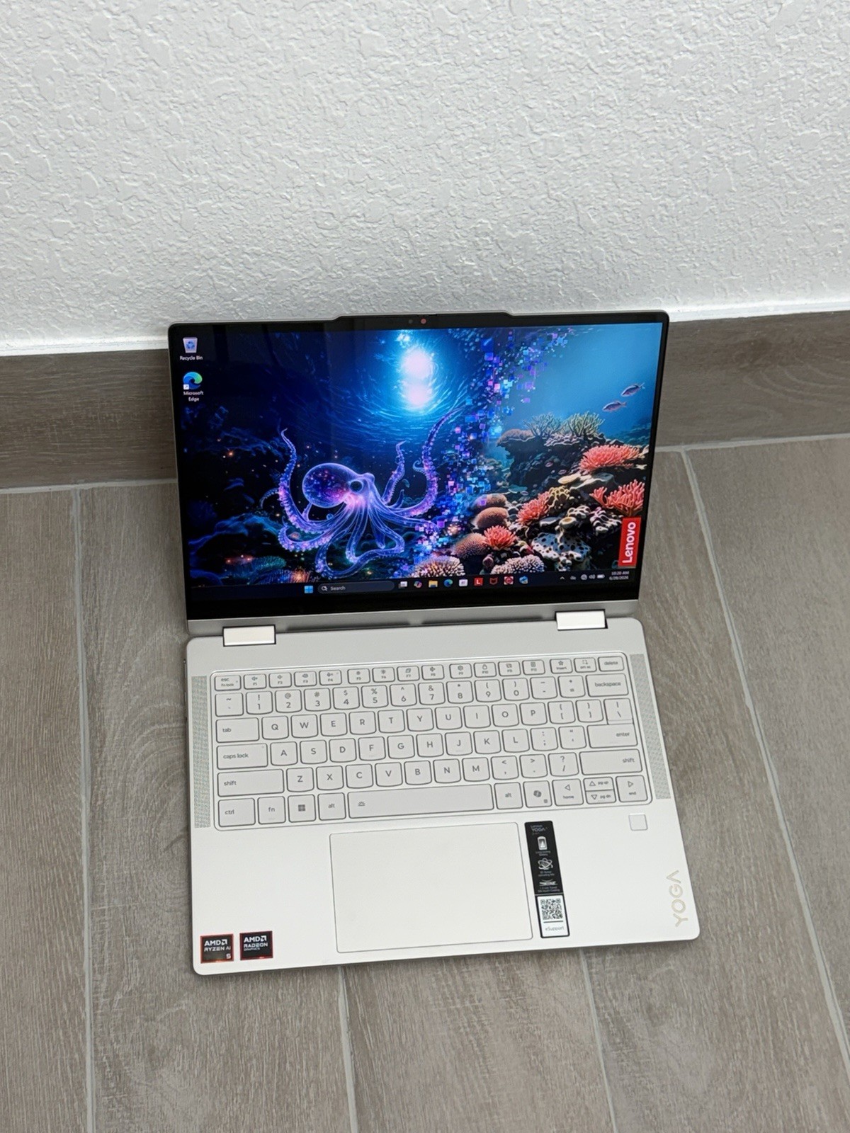 Lenovo Yoga 7 2-in-1 14AKP10 Touch Laptop Ryzen Al 5 340 16GB RAM 512GB NVMe