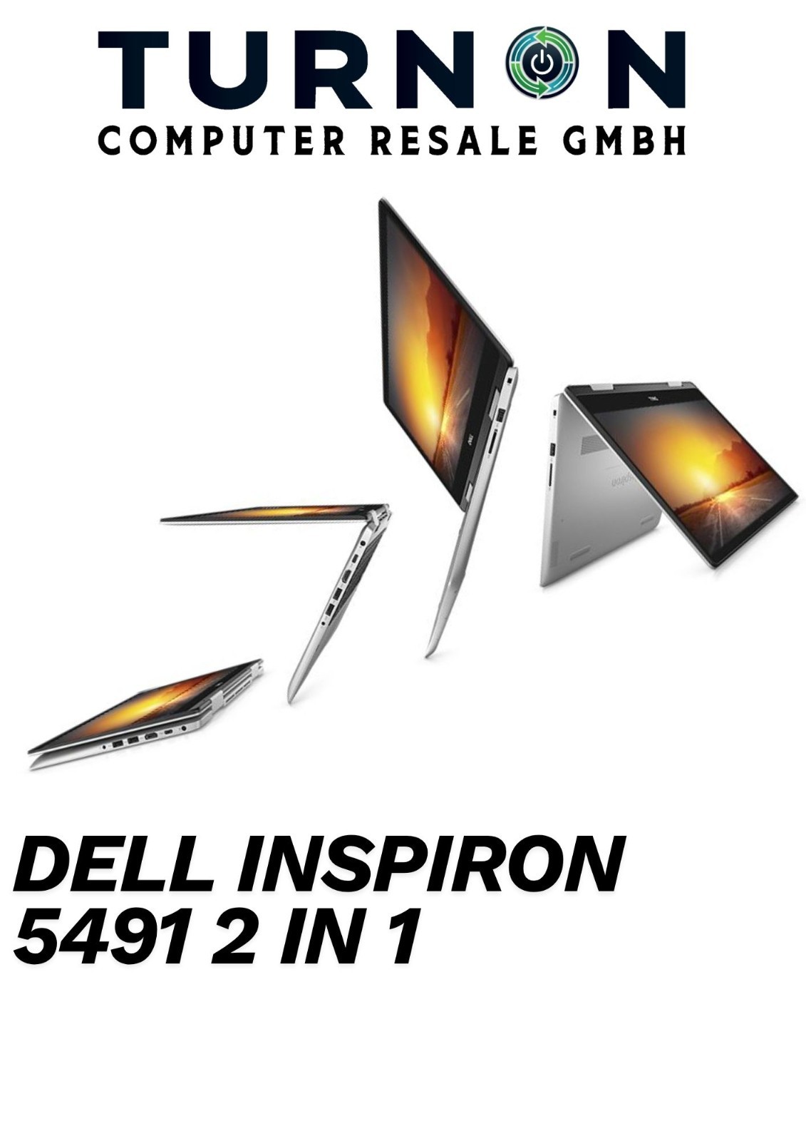 Dell Inspiron 5491 2-in-1 I I5 Gen 10 I 8RAM I 512 SSD I DE Keyboard