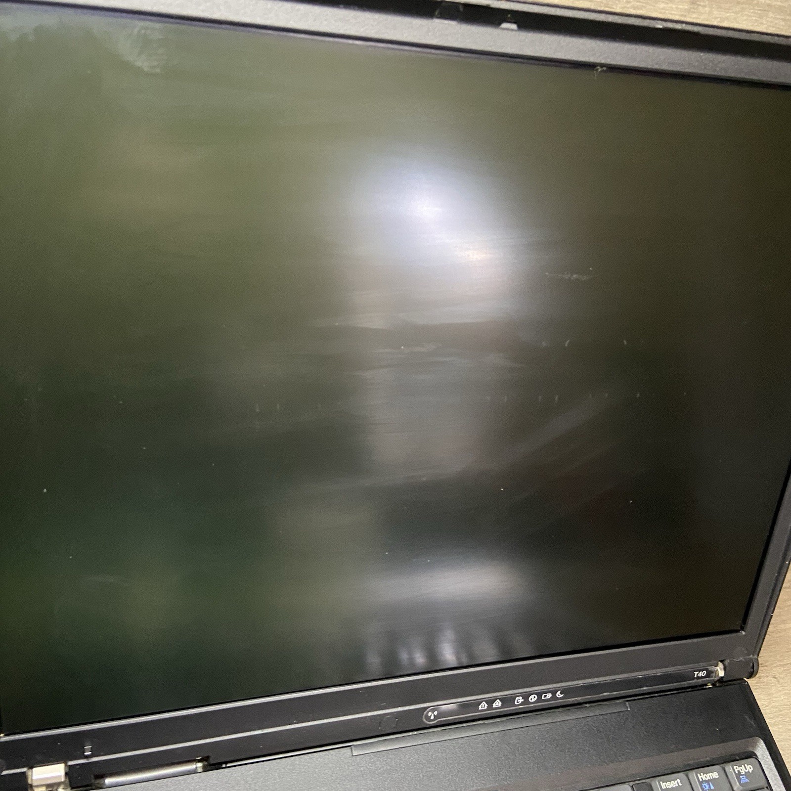 Vintage IBM ThinkPad T40 2374 Laptop Computer Parts Repair Windows Xp Notebook