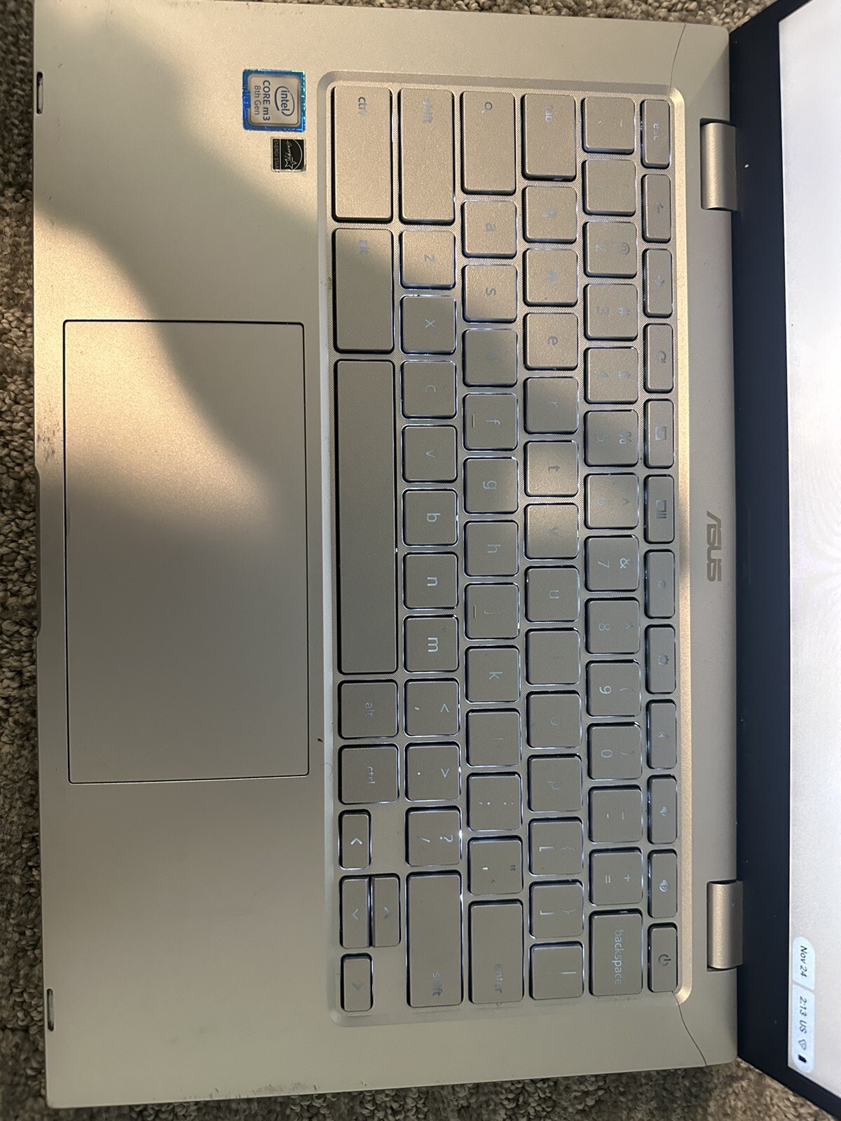 ASUS Chromebook C425 Clamshell 14″ C425TA-DH384 Silver