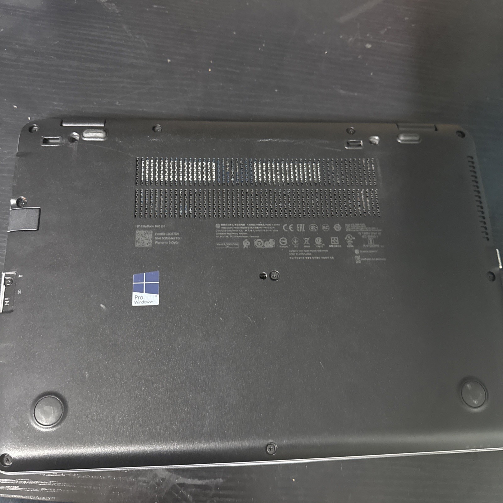HP EliteBook 840 G3 14″ Laptop i7 NO RAM NO SSD No Battery Lot Of 5