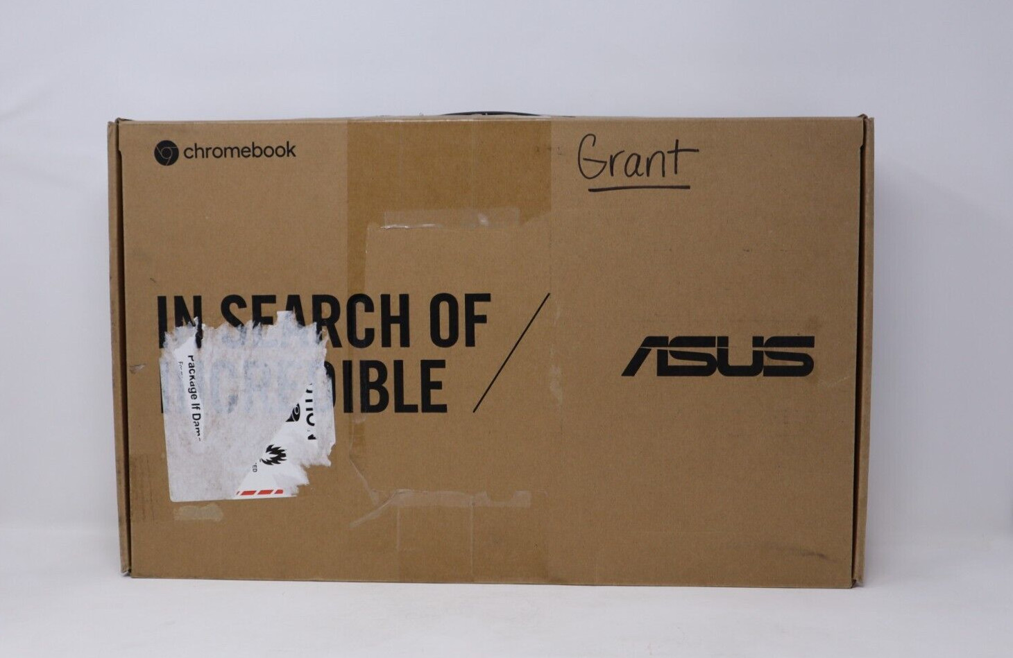 Asus Intel Celeron N3350 14-Inch Chromebook, Slate Gray – DEFECTIVE