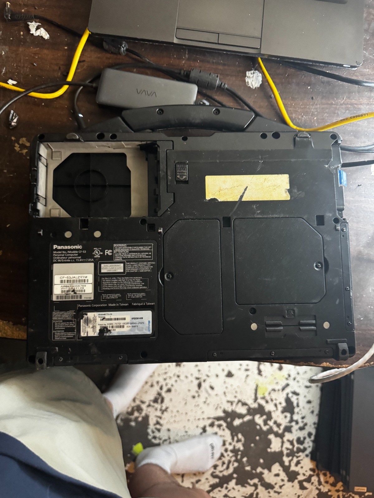 Panasonic Toughbook CF-53 Intel Core i5 Laptop for Parts/Repair #5903
