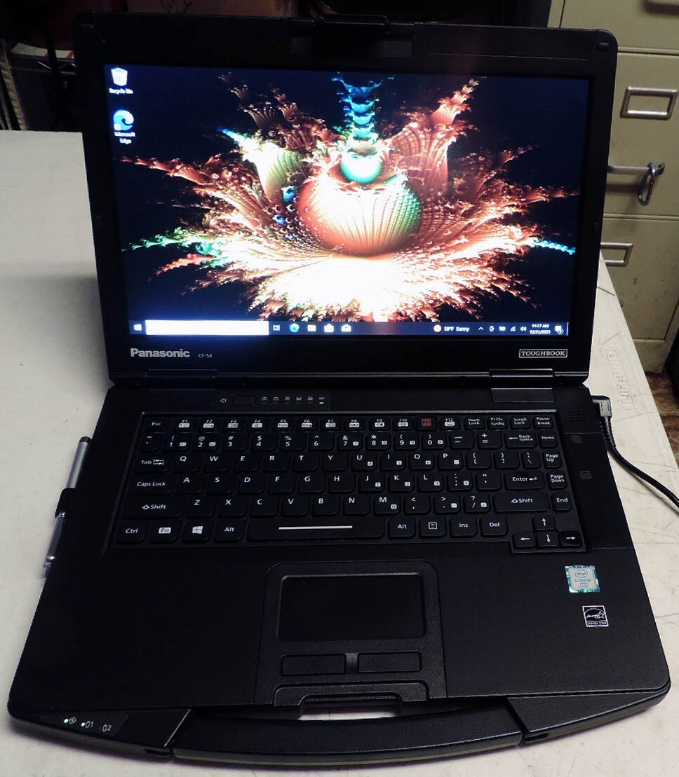 EXTRA CLEAN Panasonic Toughbook CF-54 MK3 TOUCH GPS 16GB RAM 512 SSD Wind 11