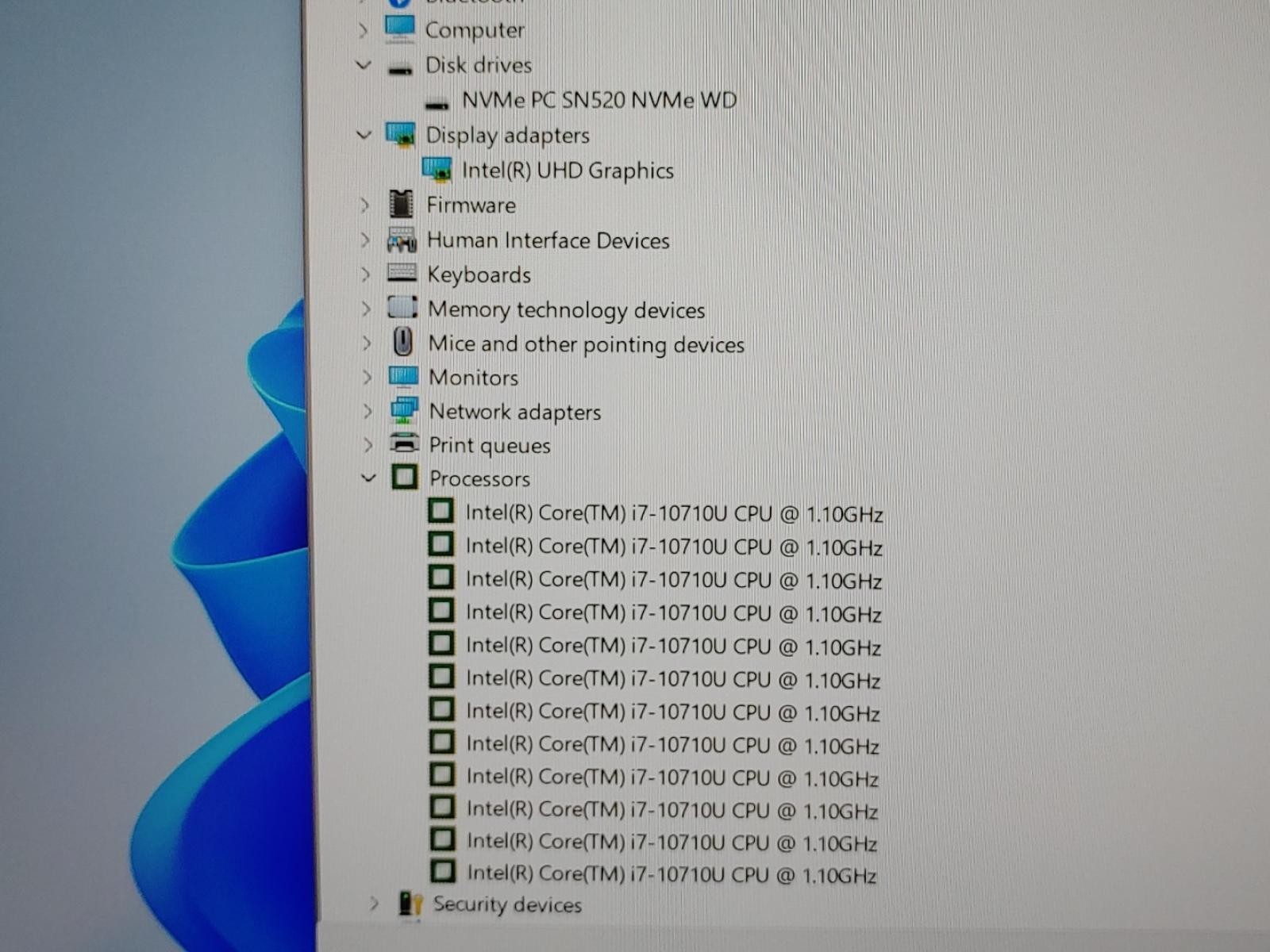 Dell XPS 13 7390 13.3″ Intel i7-10710U 8GB 256GB SSD Win11Home *NO A/C* *READ*