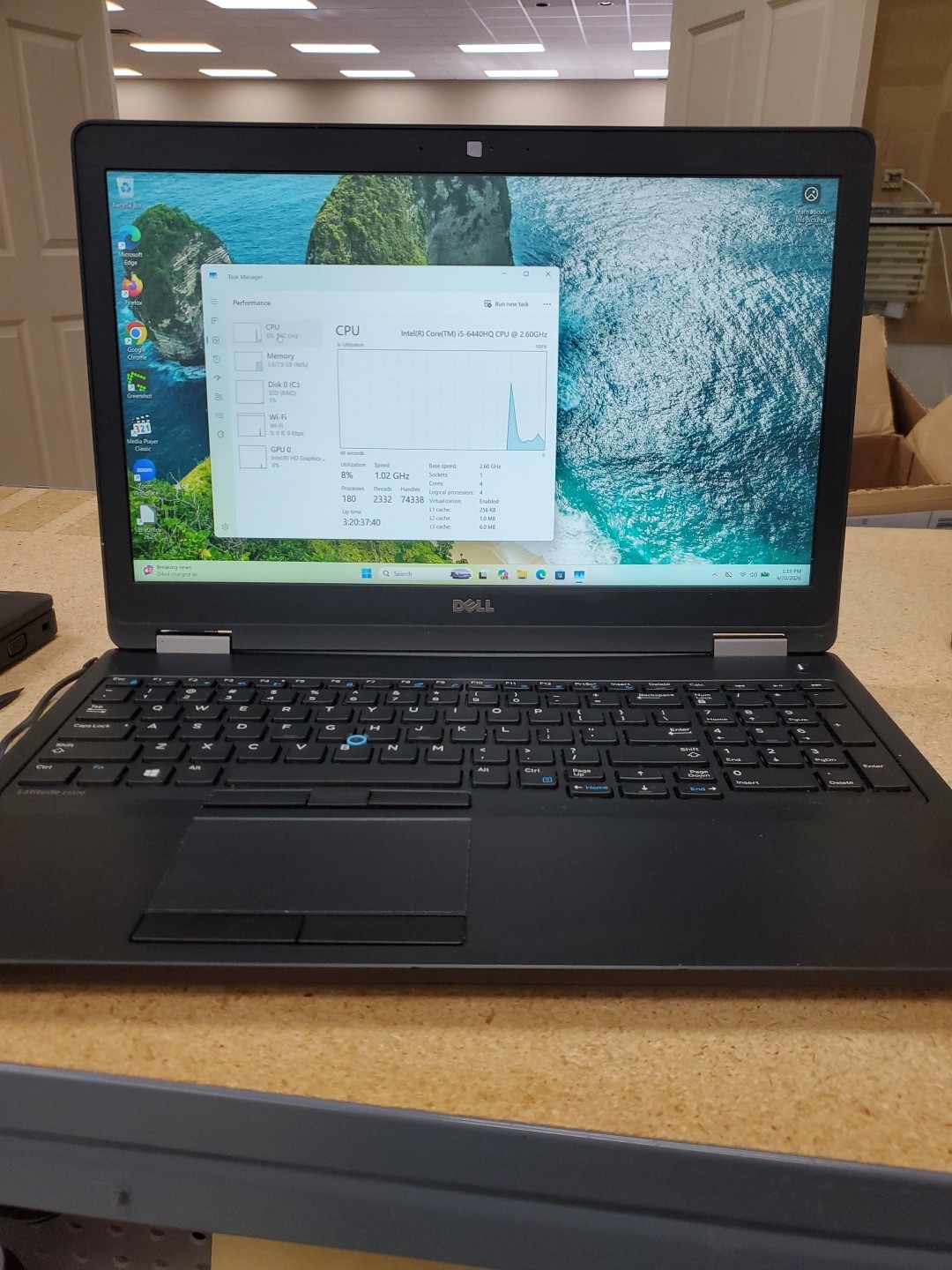 Dell Latitude E5570 15.6″ (500g SSD, Intel Core i5 6th Gen., 8GB) 042026-2