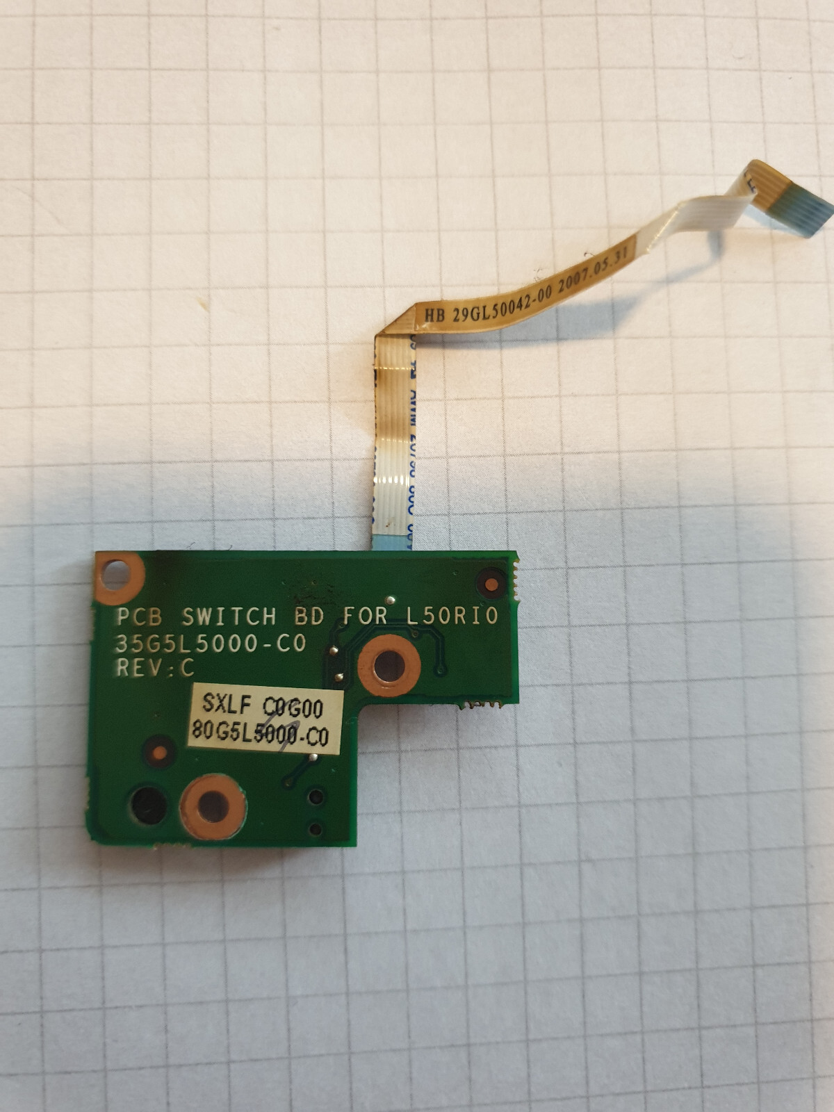 Fujitsu Siemens Amilo Pa2510 Power Button Module Board