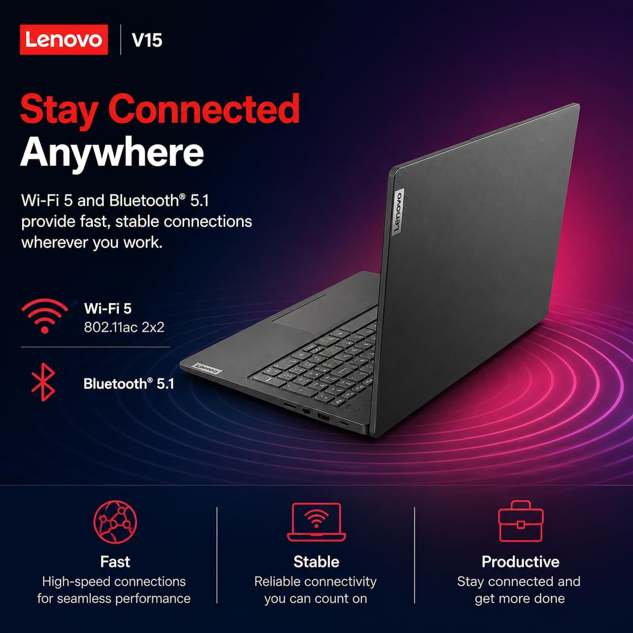 2026 New V15 Business and Student Laptop, Ryzen 3 7320U(Outperforms Intel I7-106
