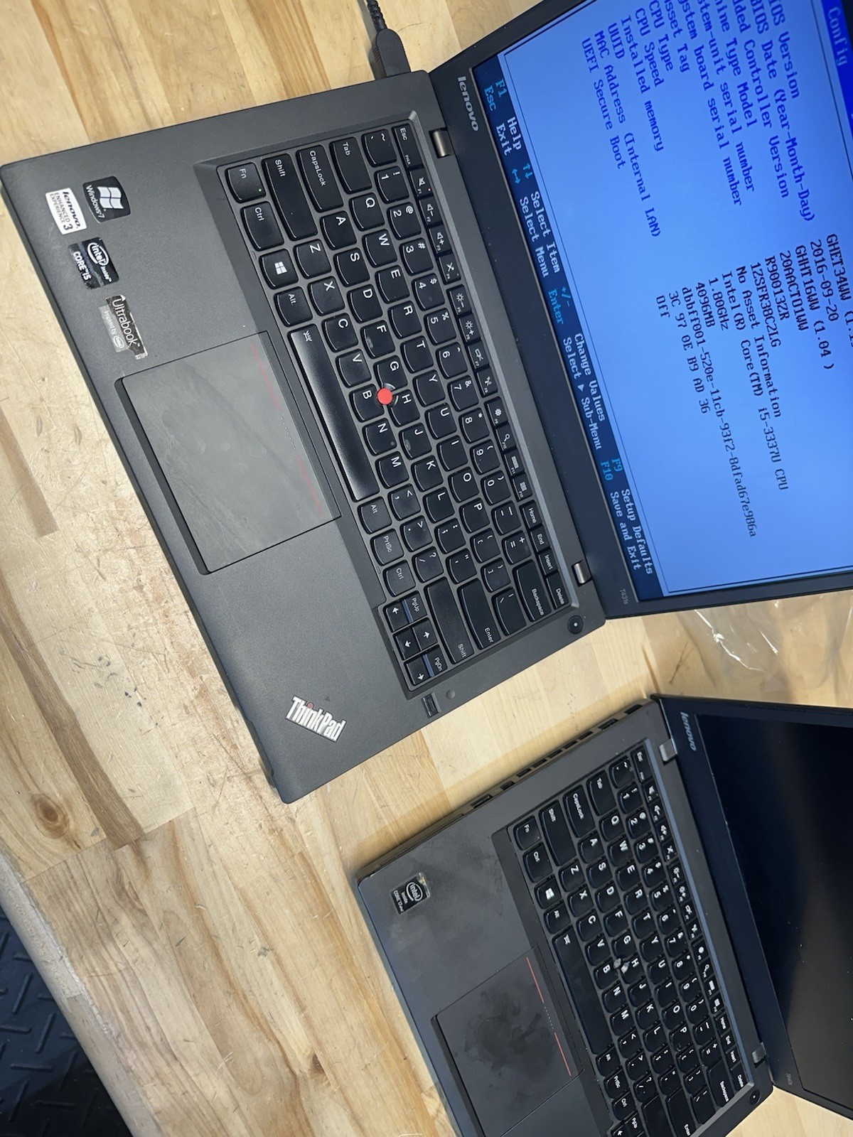 *LOT OF 2* Lenovo ThinkPad T440s T431s i5 / i7-4600U 8GB RAM – NO HDD *READ!!!!*
