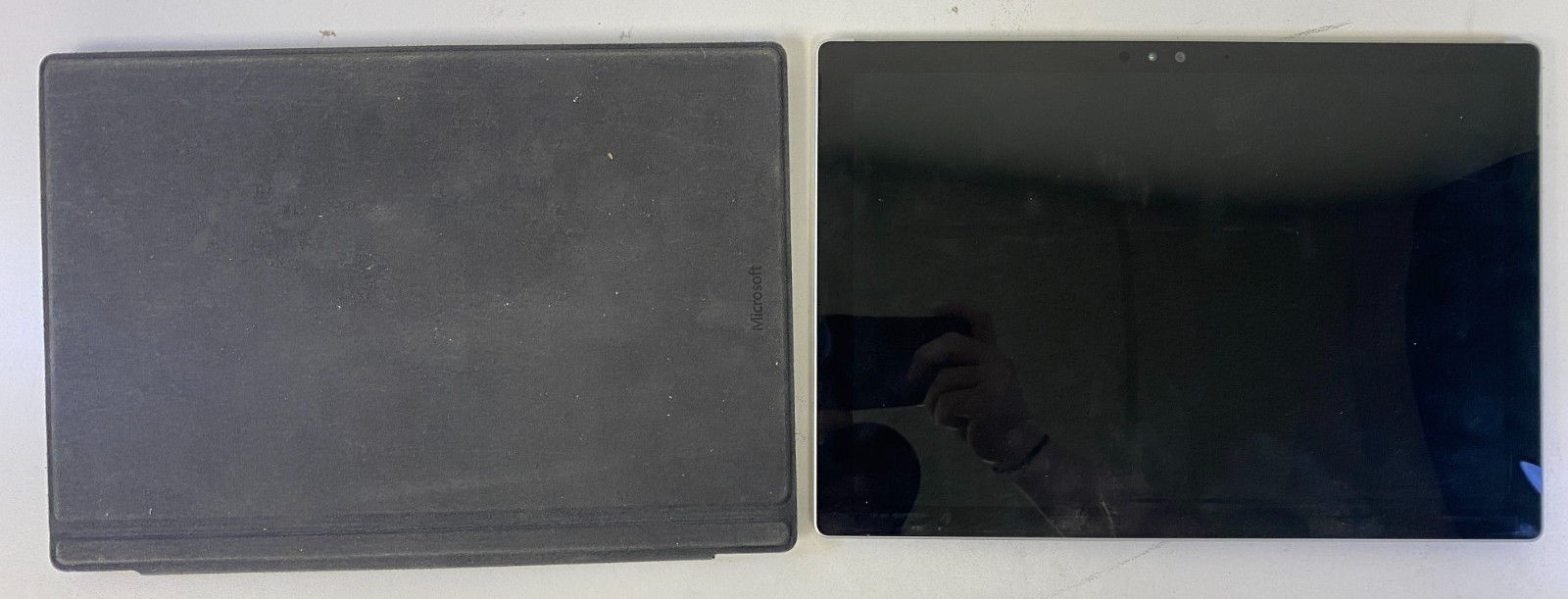 Lot of 2) Microsoft Surface Pro 4 i7-6650U 8GB RAM 256GB SSD Yellow Screen PARTS